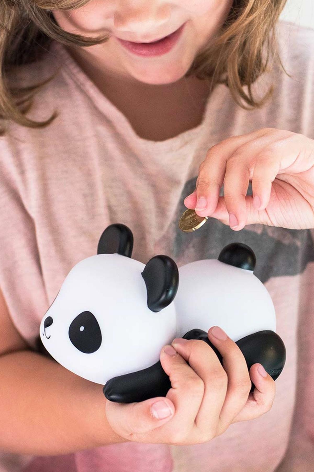 A Lıttle Lovely Company KUMBARA Panda Beyaz