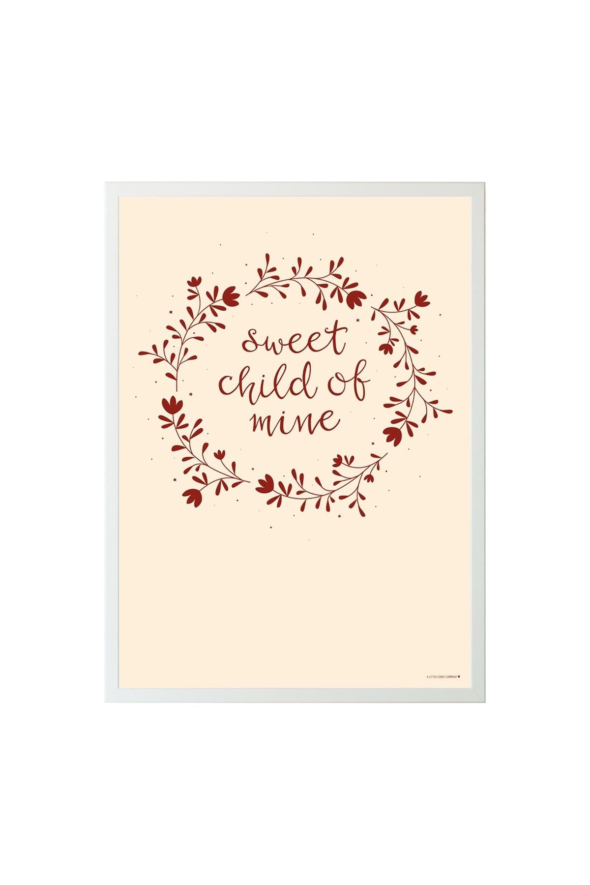 A Lıttle Lovely Company POSTER, SWEET CHILD ÇokRenkli