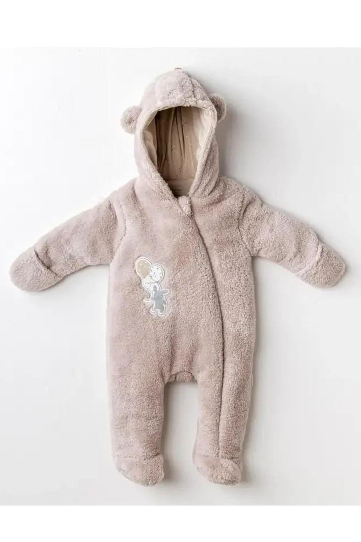 Andywawa /BEBEK KOZMONOT PRAMSUIT WELSOFT HAPPY EVERYDAY Bej