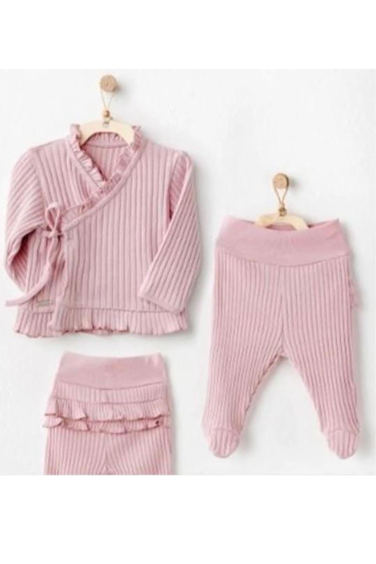 Andywawa /BEBEK TAKIM 2 PCS SET SWEET PENGUIN Pembe
