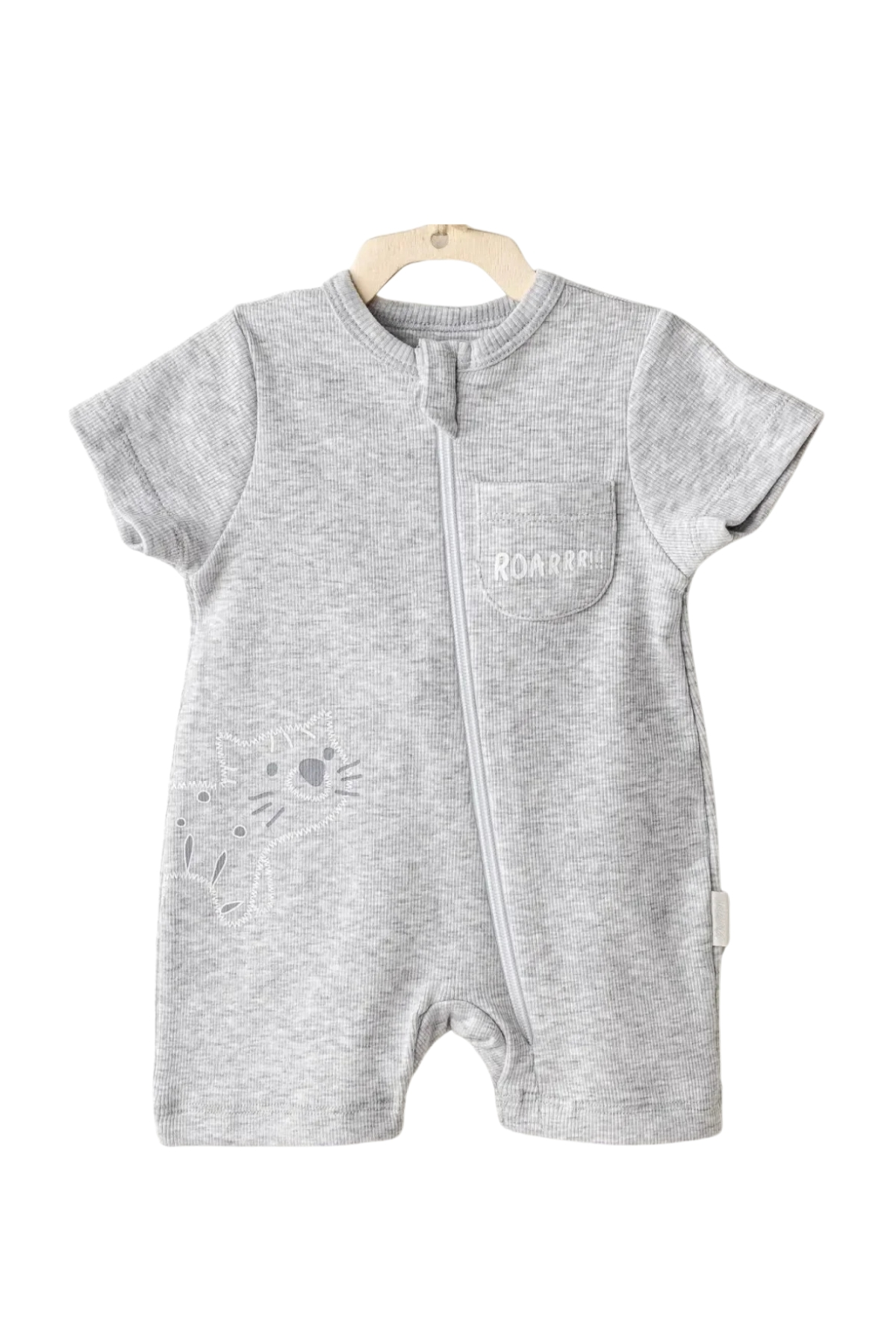 ANDYWAWA / BEBEK TULUM ROMPER  LITTLE KING GREY