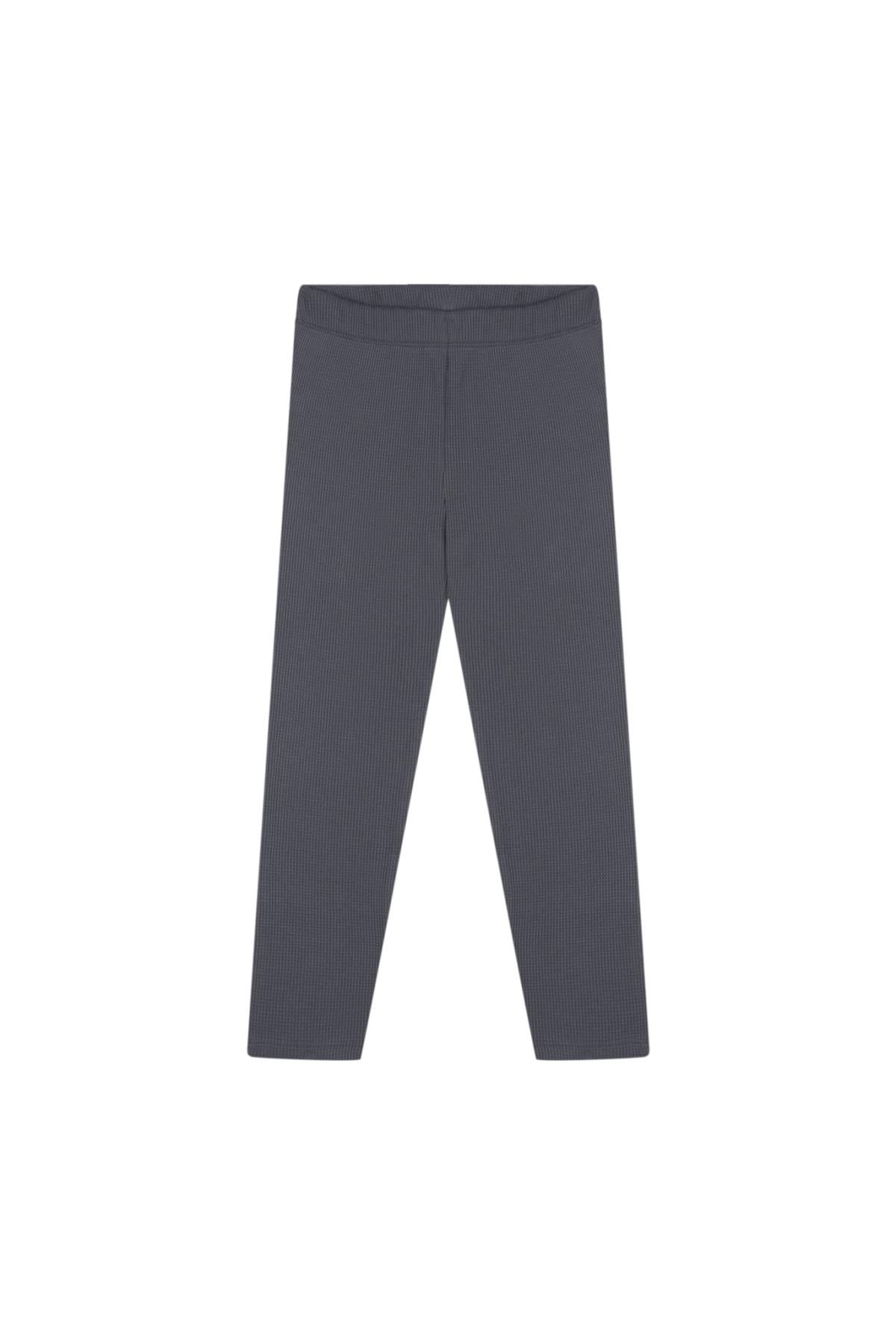 Antebies / Antrasit Uzun Kollu Pijama Takımı Gri