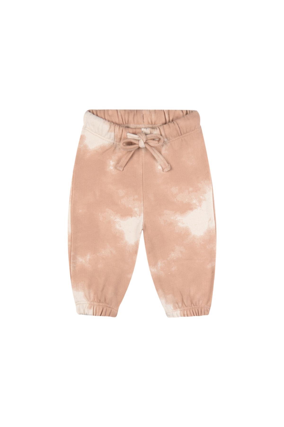 Antebies / Bej Batik Sweatshirt ve Pantolon Set Bej