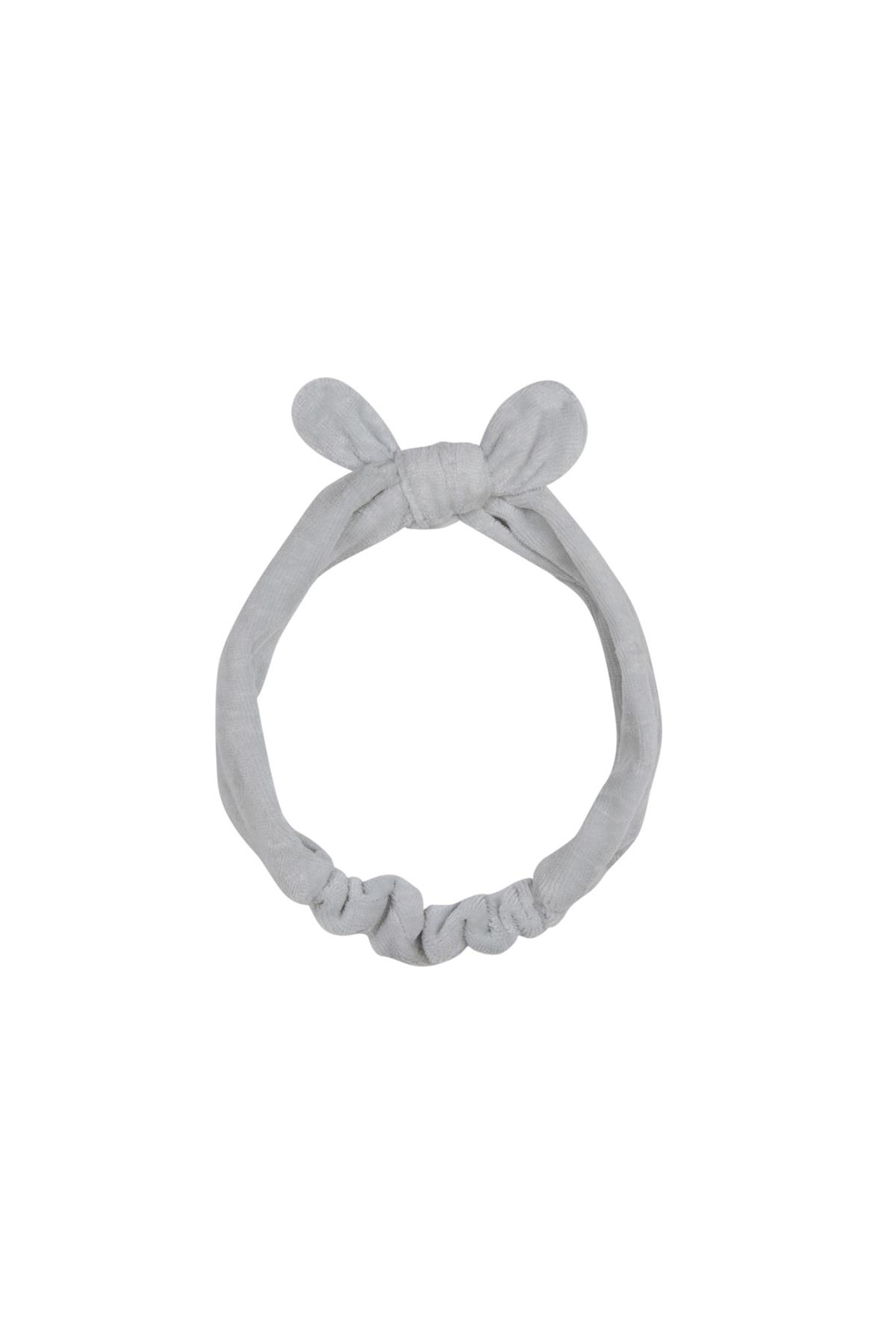 Antebies / Gri Kadife / Neşeli Fil Saç Bandı İkili Paket Gri