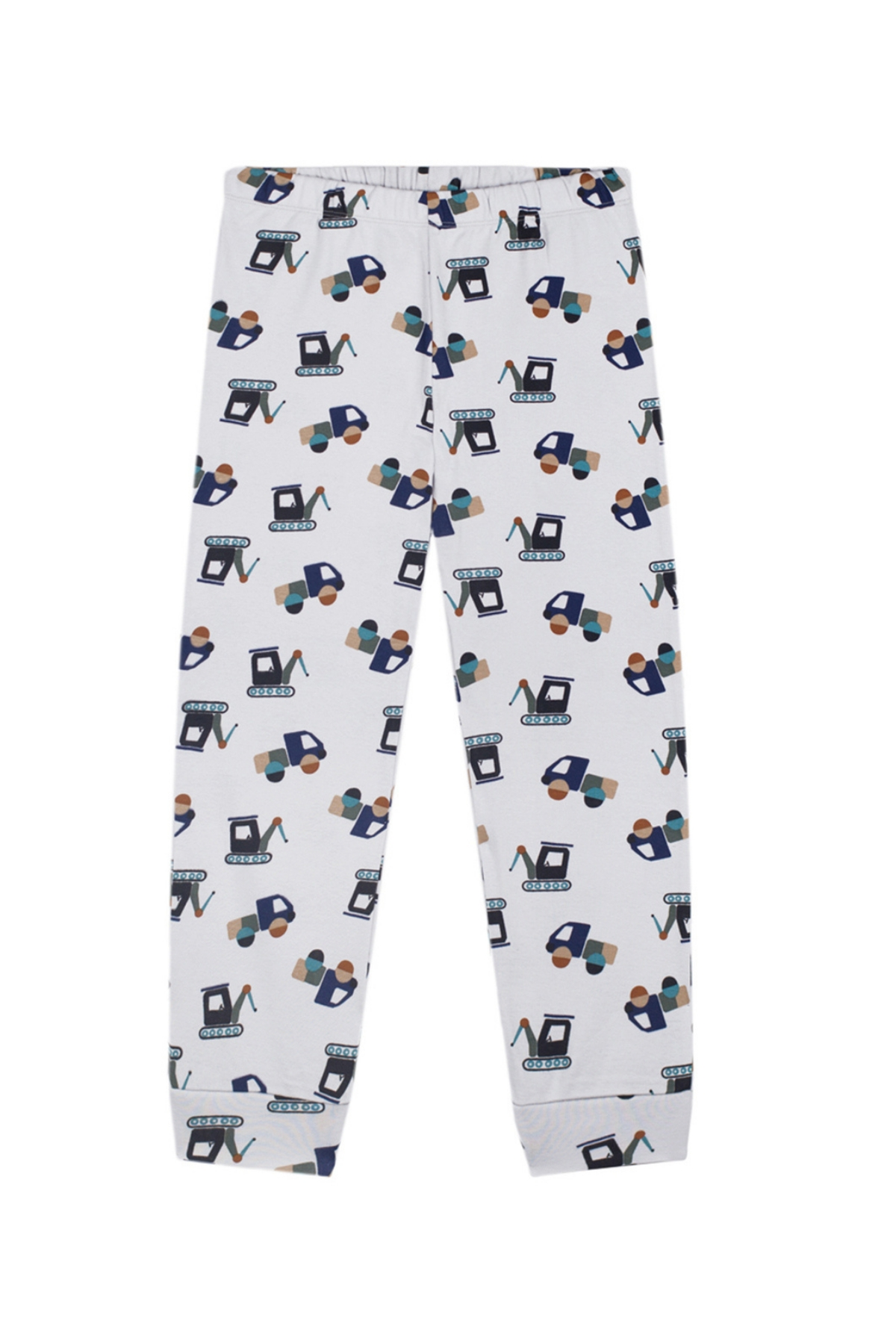 Antebies / İnşaat Ekibi Uzun Kollu Pijama Takımı Lacivert