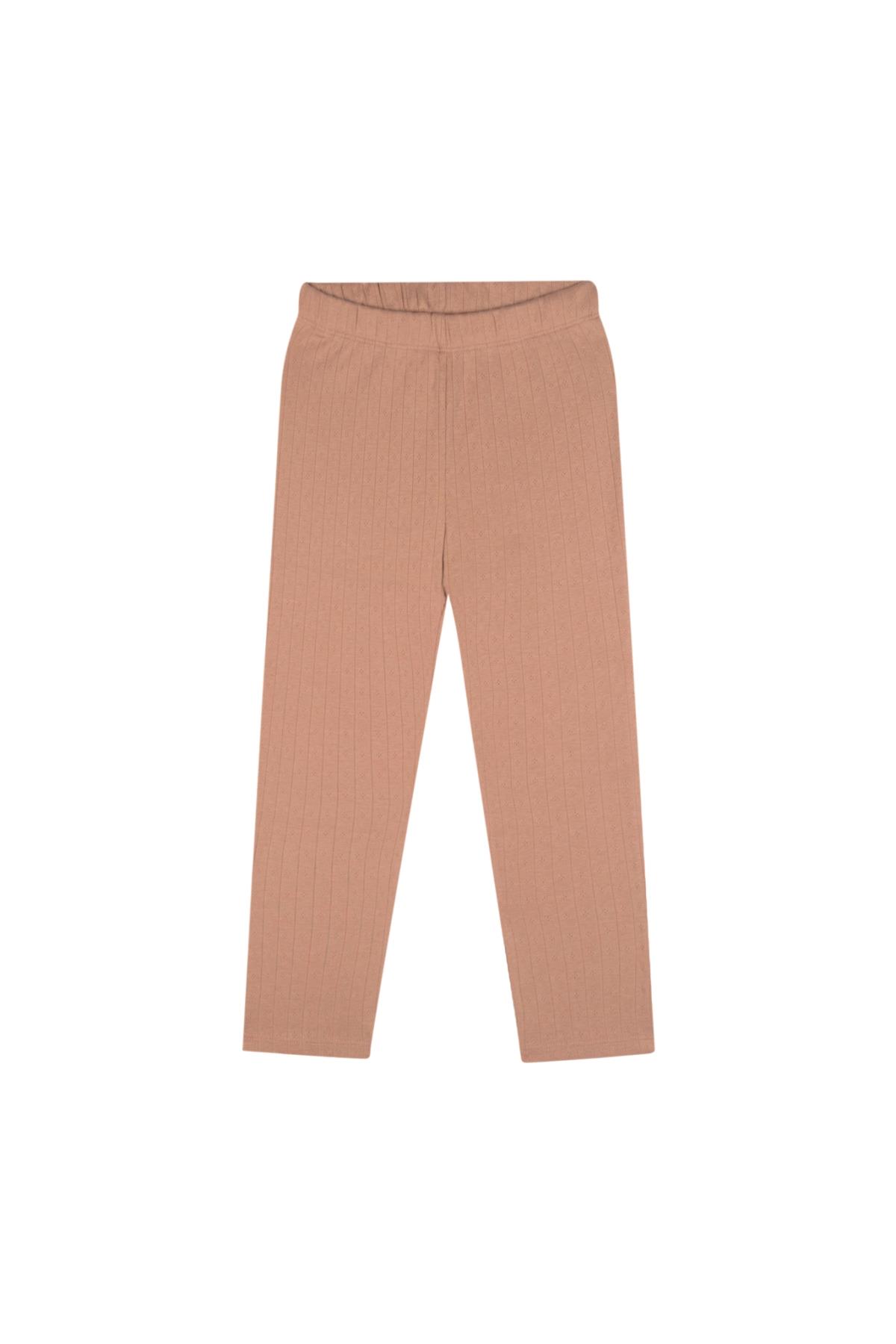 Antebies / Klasik Jakar Uzun Kollu Pijama Takımı Pembe