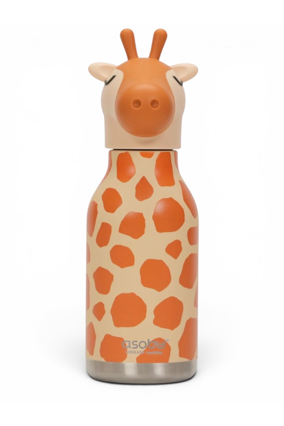 Asobu Bestie Çelik Suluk - Giraffe Çok Renkli