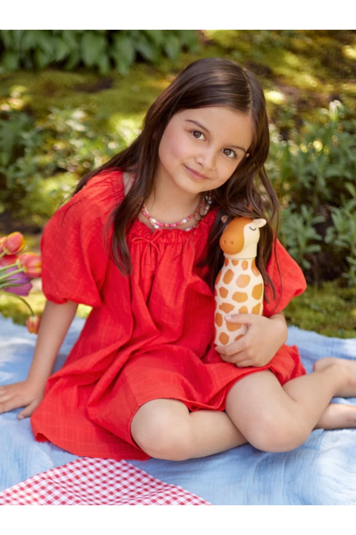 Asobu Bestie Çelik Suluk - Giraffe Çok Renkli