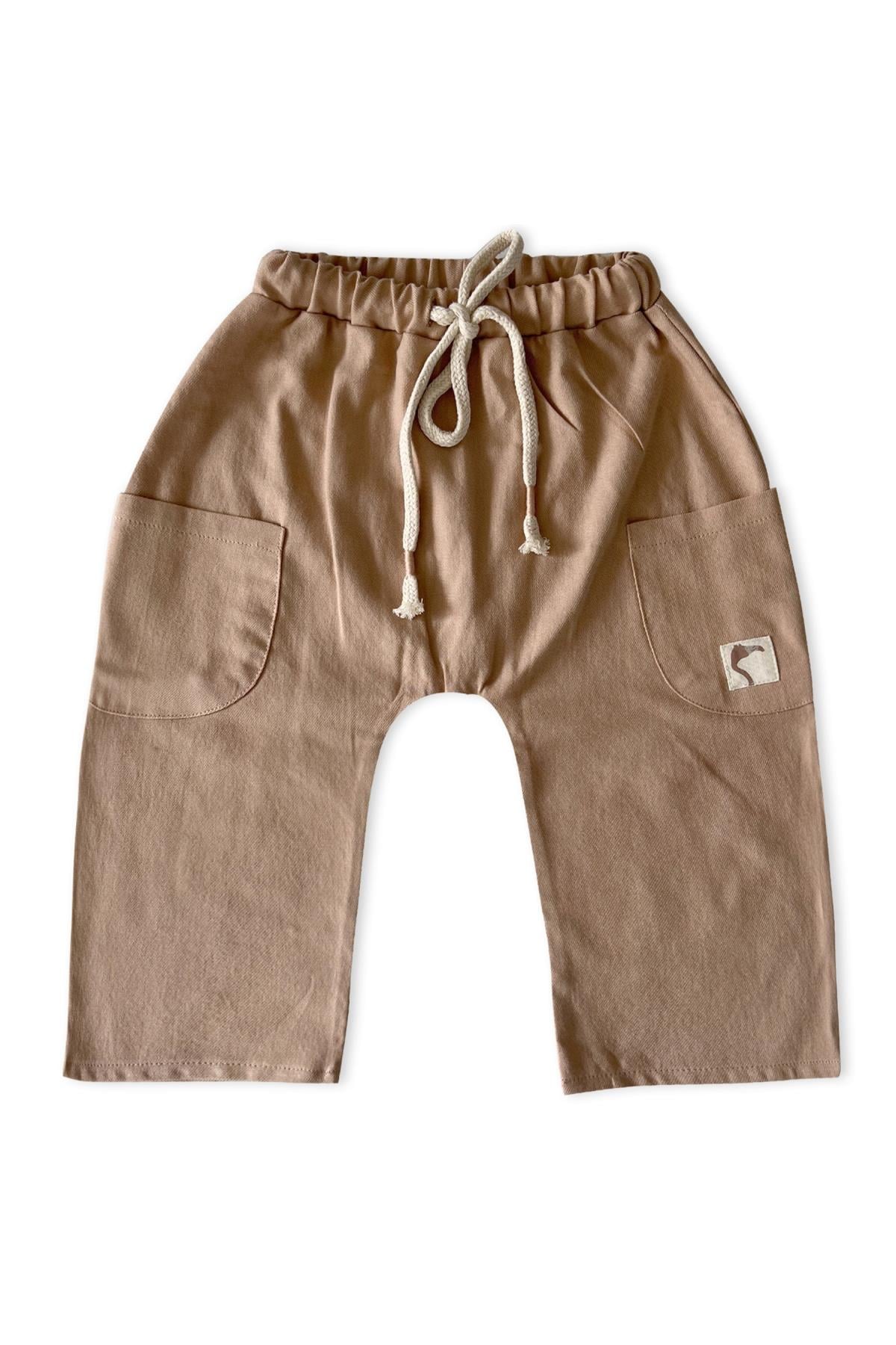 Auntie Me / BRUSH ‘ROOM TO GROW FLANNEL TROUSERS100% organic cotton flannel-GOTS certified Gülkurusu