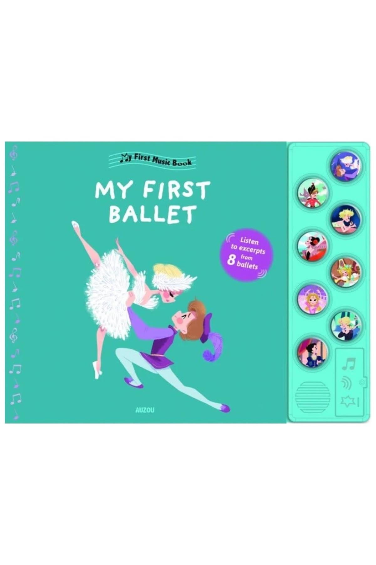 Auzou /My First Music Book - Ballet Çok Renkli