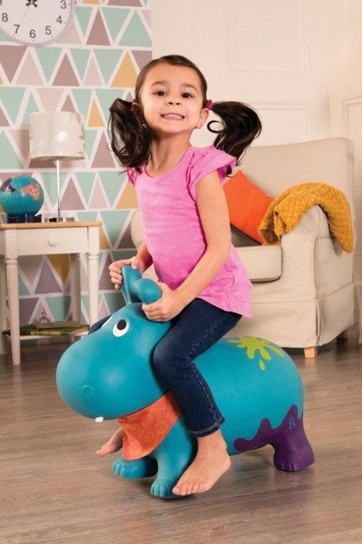 B.Toys Zıplayan Hipopotam Çok Renkli