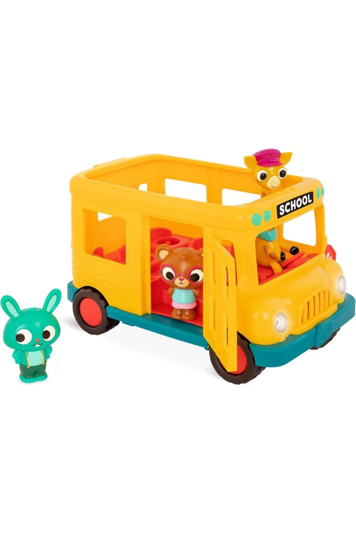 B. Toys Müzikal Okul Otobüsü Çok Renkli