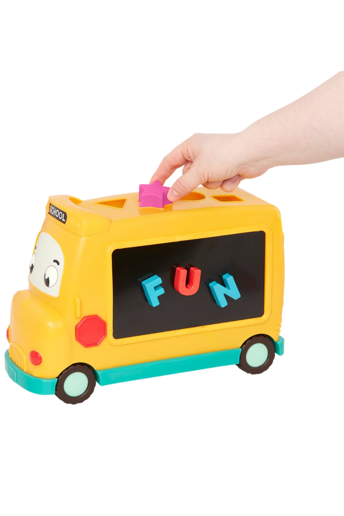B.Toys Eğitici Okul Otobüsü Çok Renkli