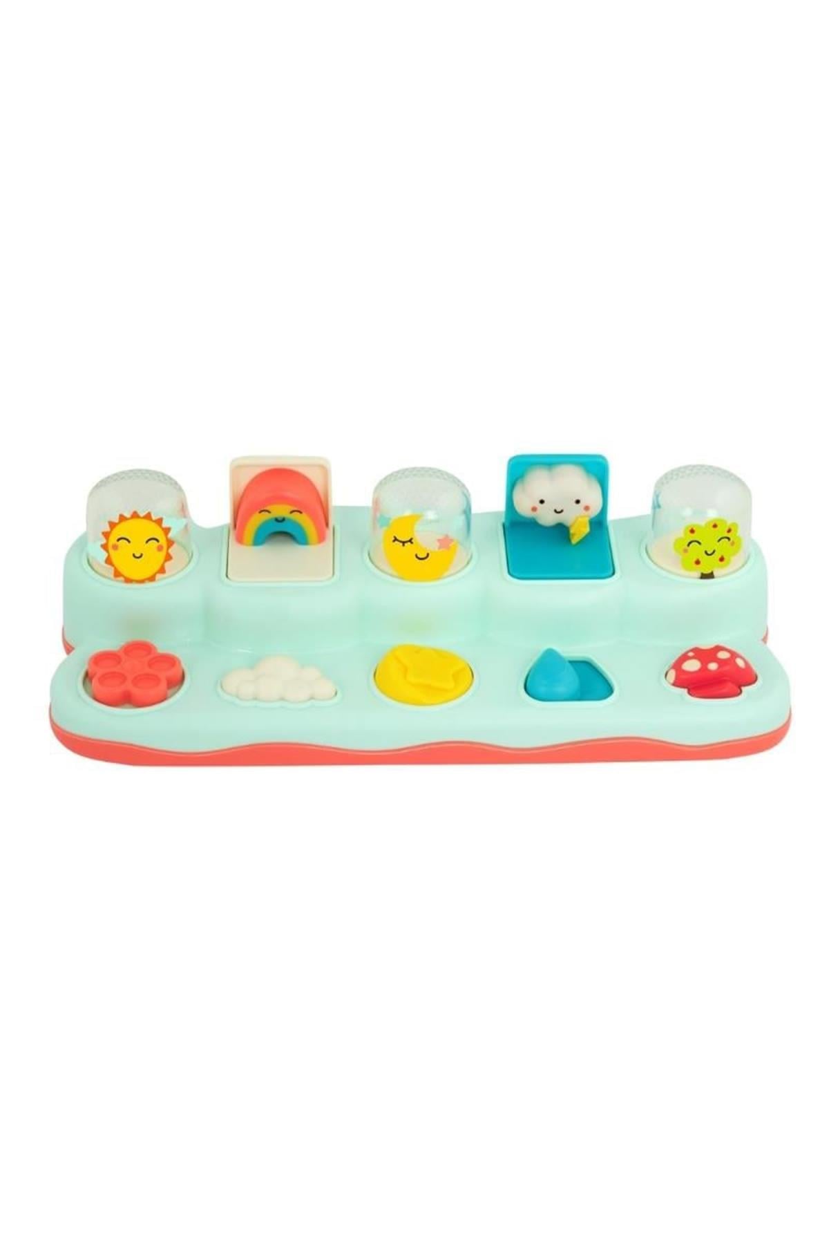 B.Toys Renk ve Şekil Eğitici Oyun Çok Renkli