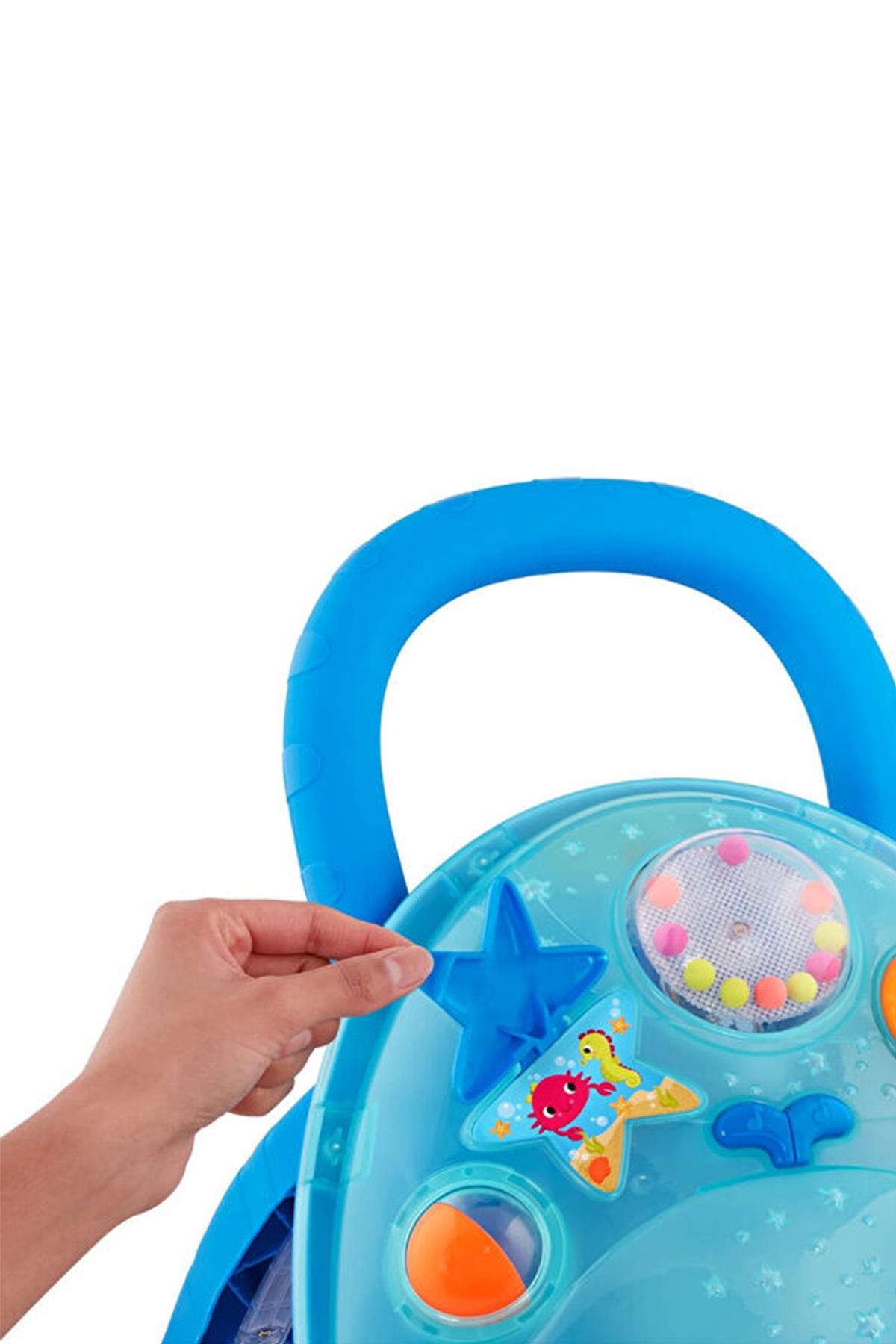 B.Toys Müzikli Yürüme Arkadaşı - Balina Çok Renkli