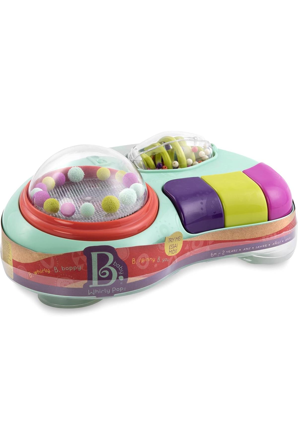 B.Toys Müzikli Oyuncak - Activity Suction Toy Çok Renkli
