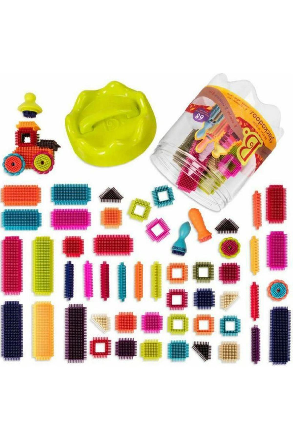 B.Toys Yapı Oyuncaklar 68 Parça Çok Renkli