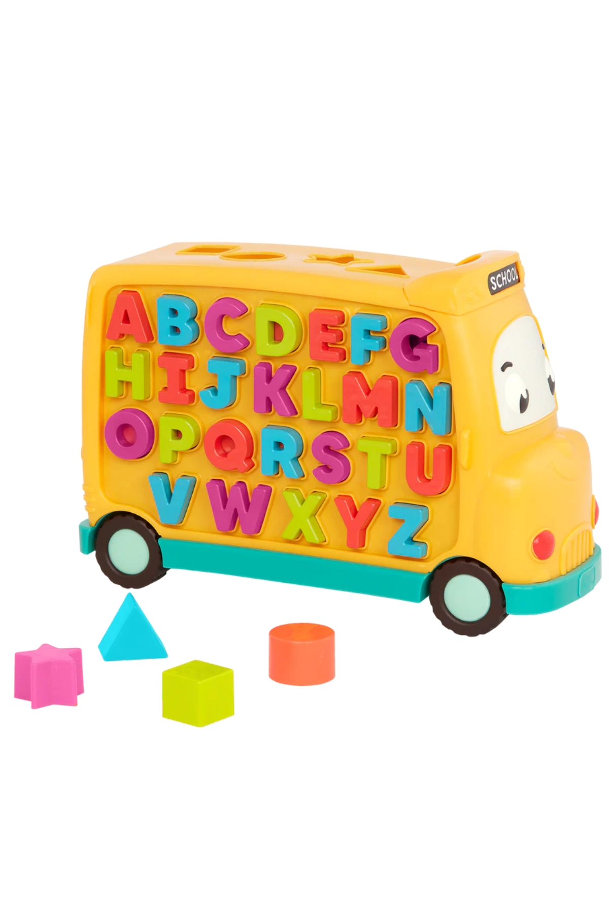 B.Toys Eğitici Okul Otobüsü Çok Renkli