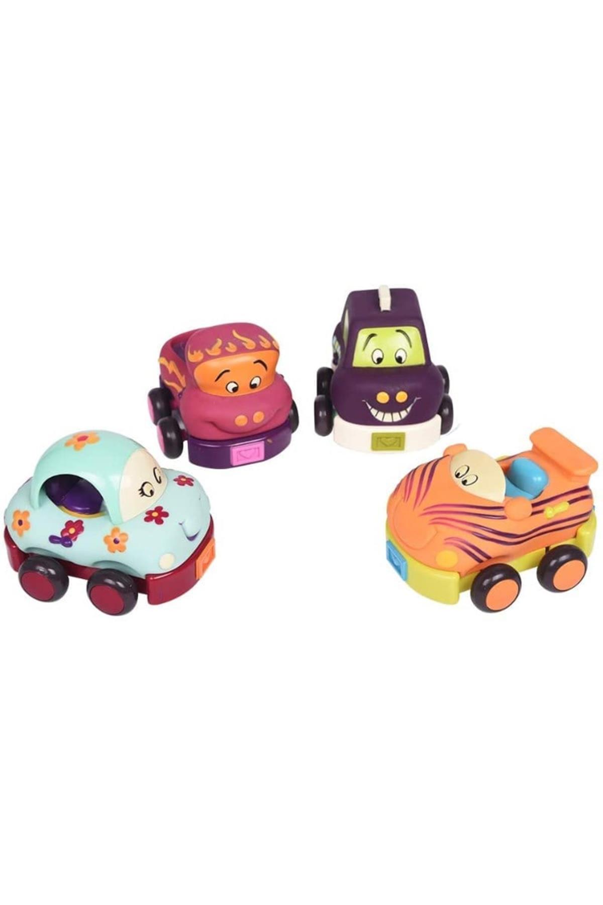 B.Toys 4lü araba Çok Renkli