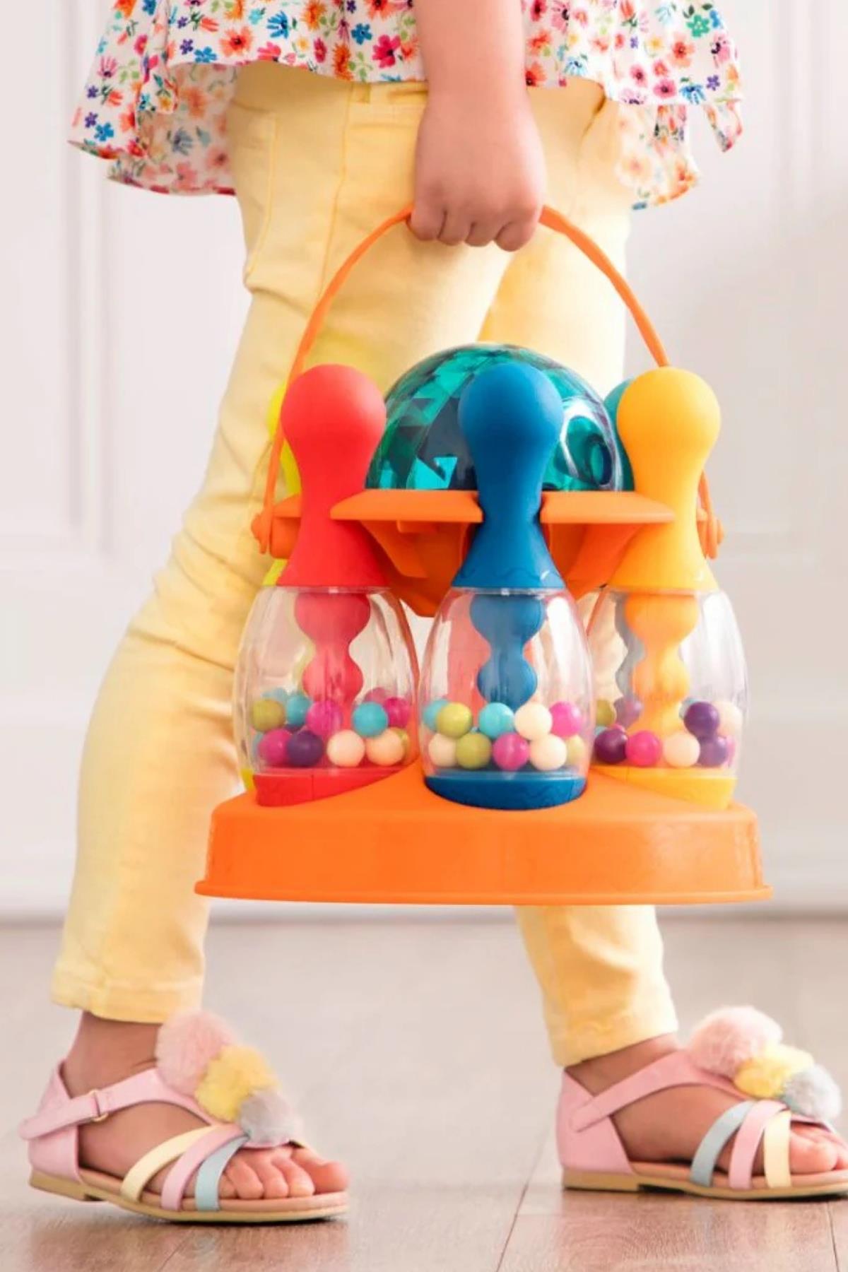 B.Toys Işıklı Bowling Seti Çok Renkli