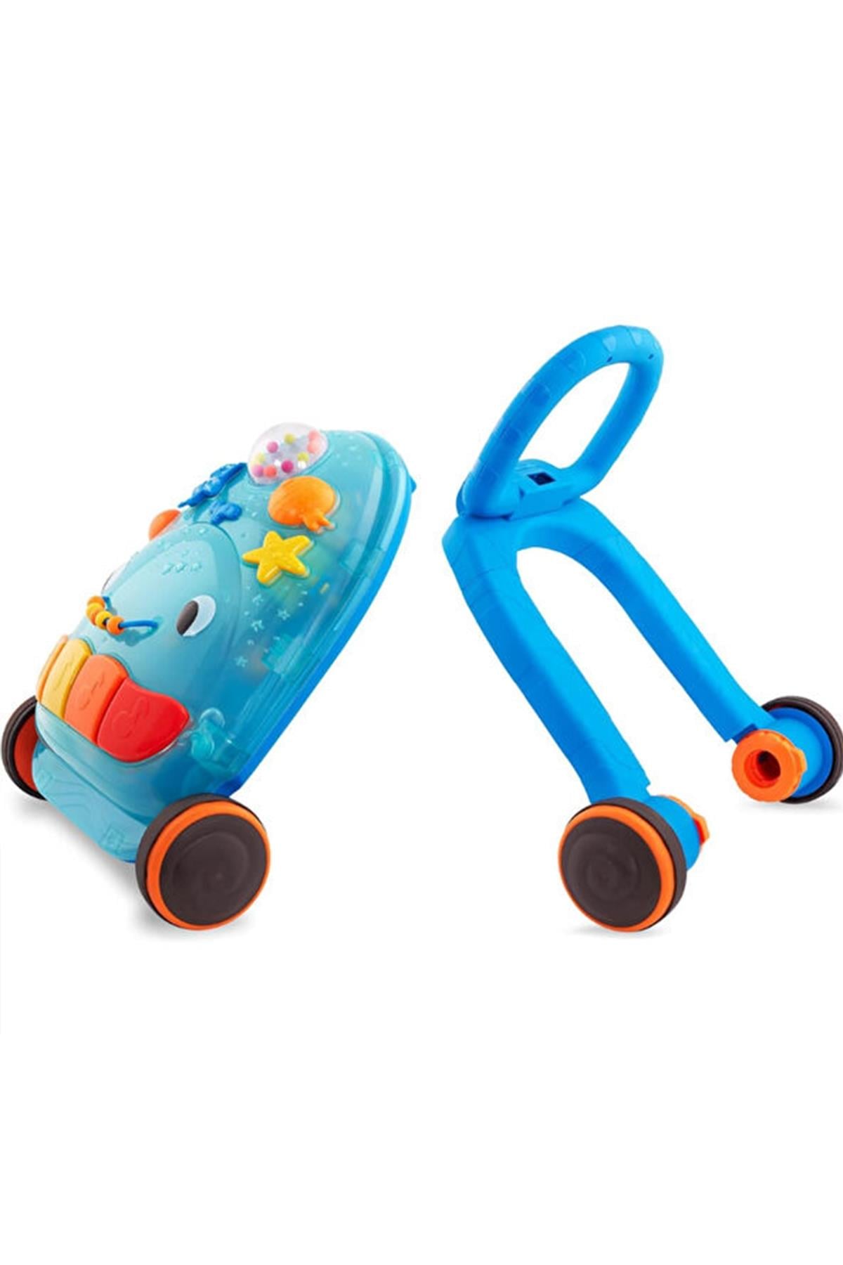 B.Toys Müzikli Yürüme Arkadaşı - Balina Çok Renkli
