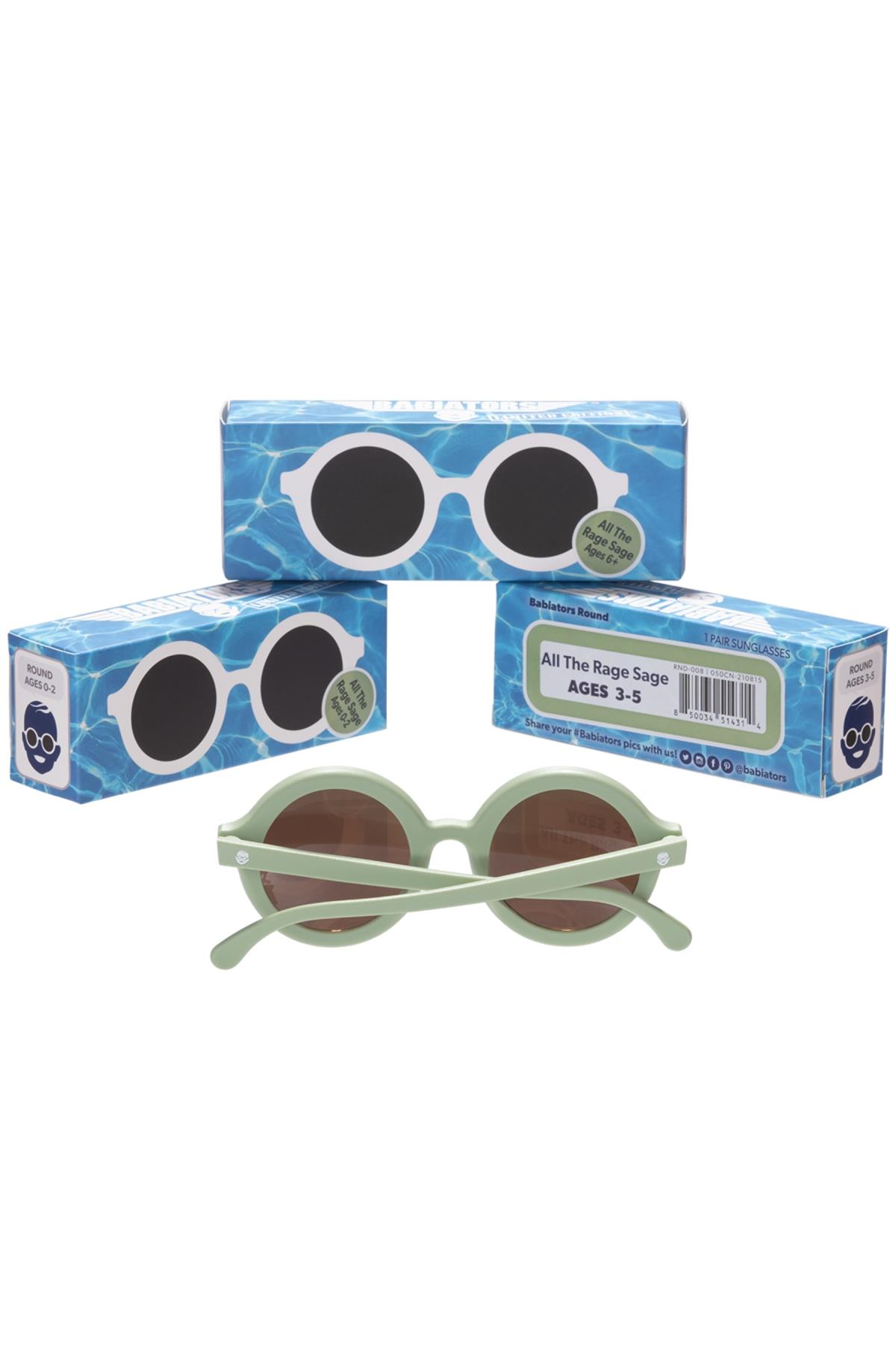 Babiators Original Round Güneş Gözlüğü All The Rage Sage AllteRage