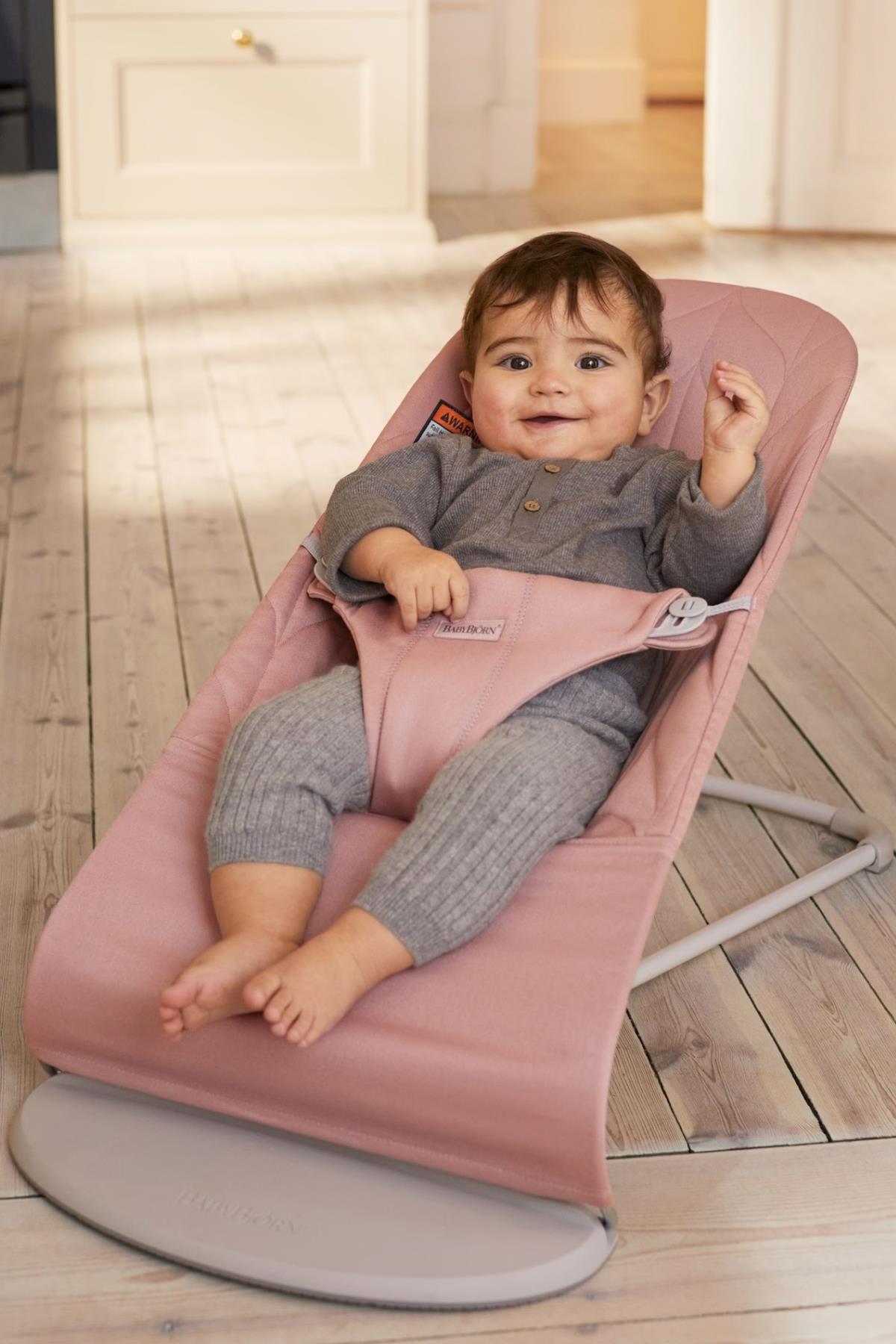 BABYBJÖRN BLISS ANA KUC. COTT. WOVEN PETAL D.PINK Pembe
