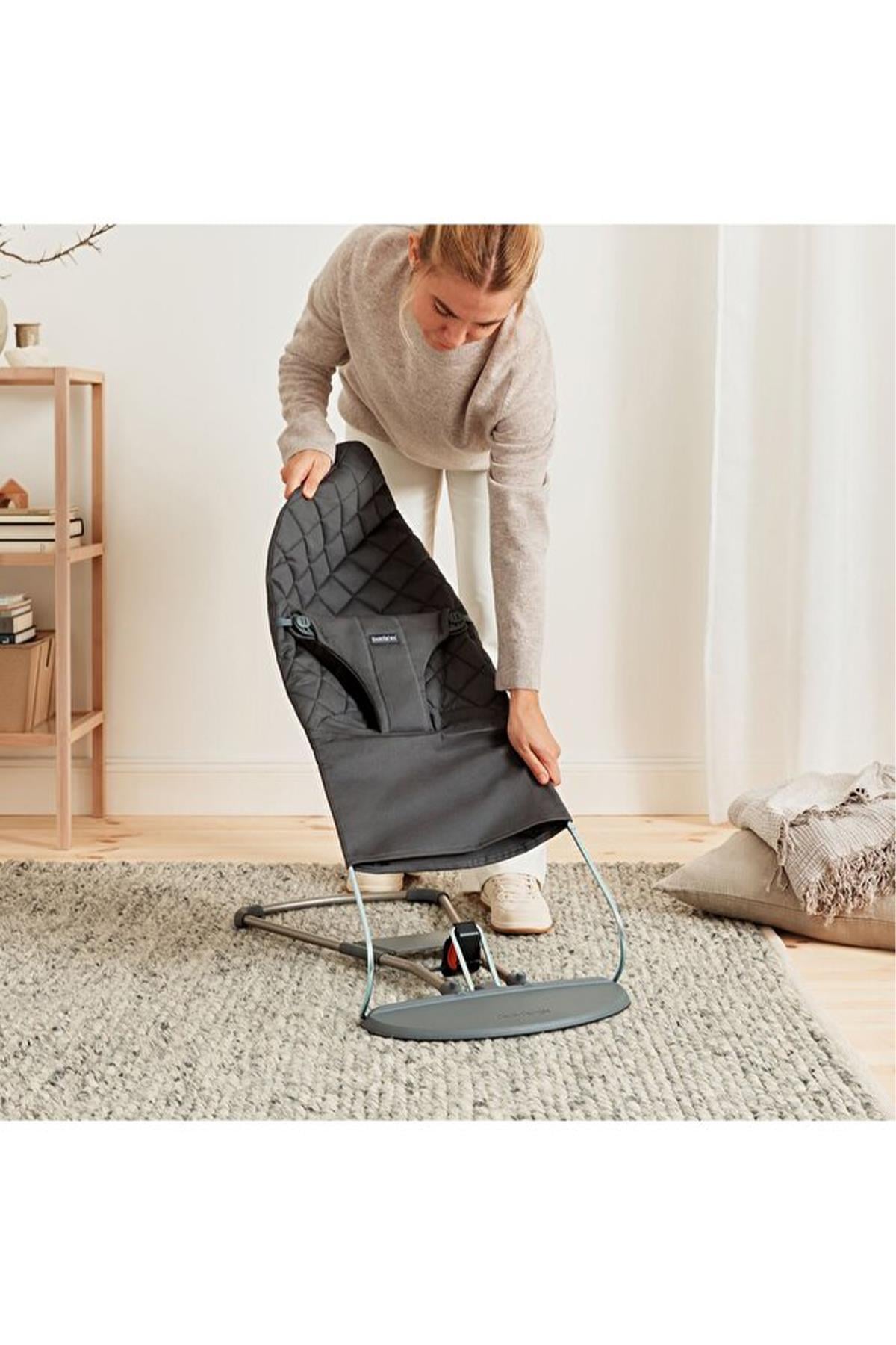 BABYBJORN® BLISS ANA KUCAĞI COTTON Antrasit