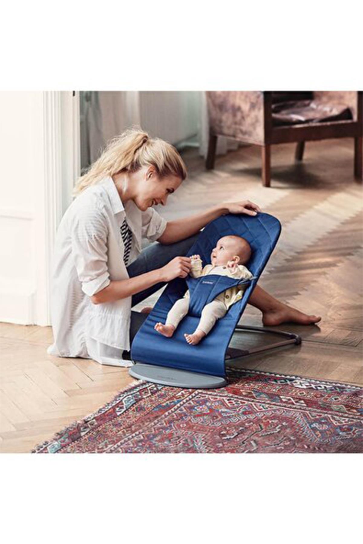 BABYBJORN® BLISS ANA KUCAĞI COTTON MidBlue