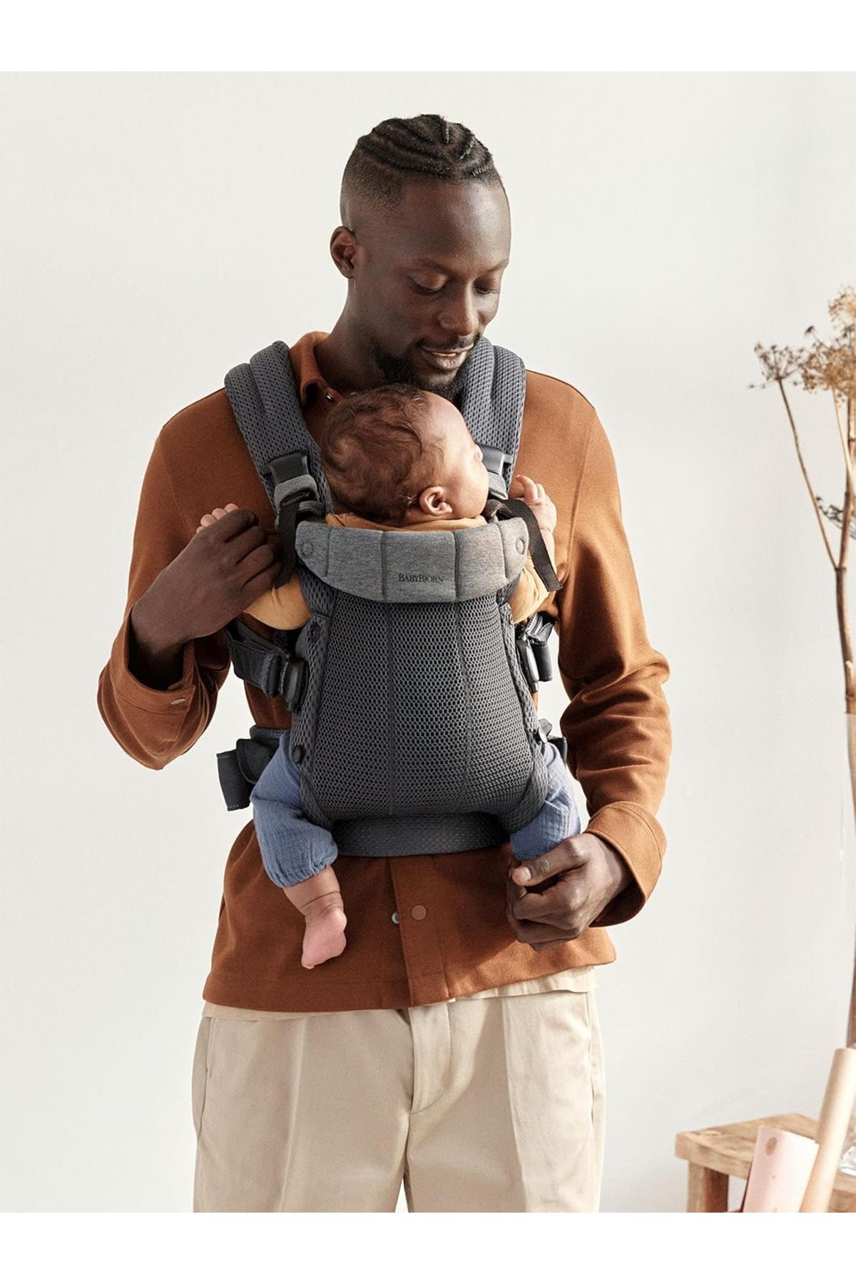 BABYBJÖRN KANGURU HARMONY 3D MESH ANTHRACITE Antrasit