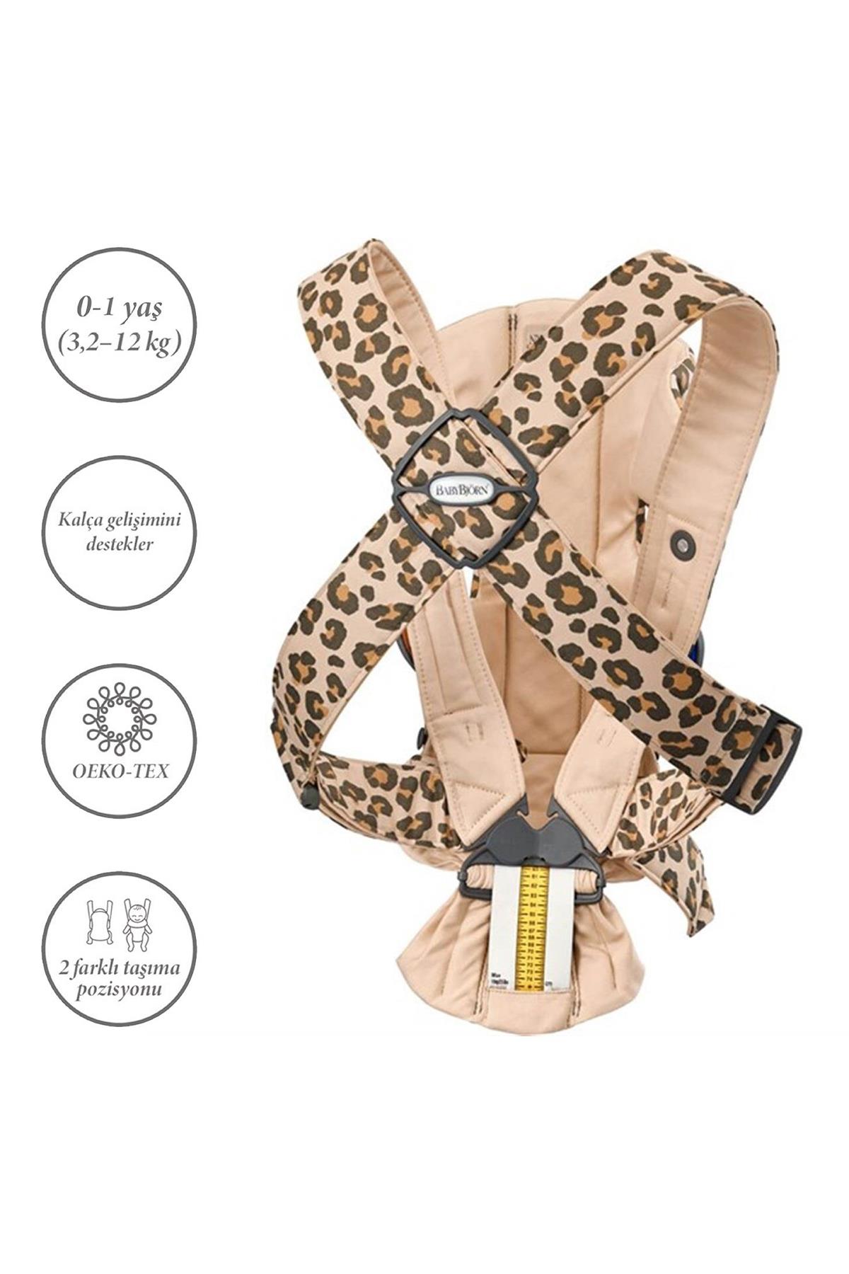 BABYBJORN® KANGURU MINI COTTON BeigeLeo