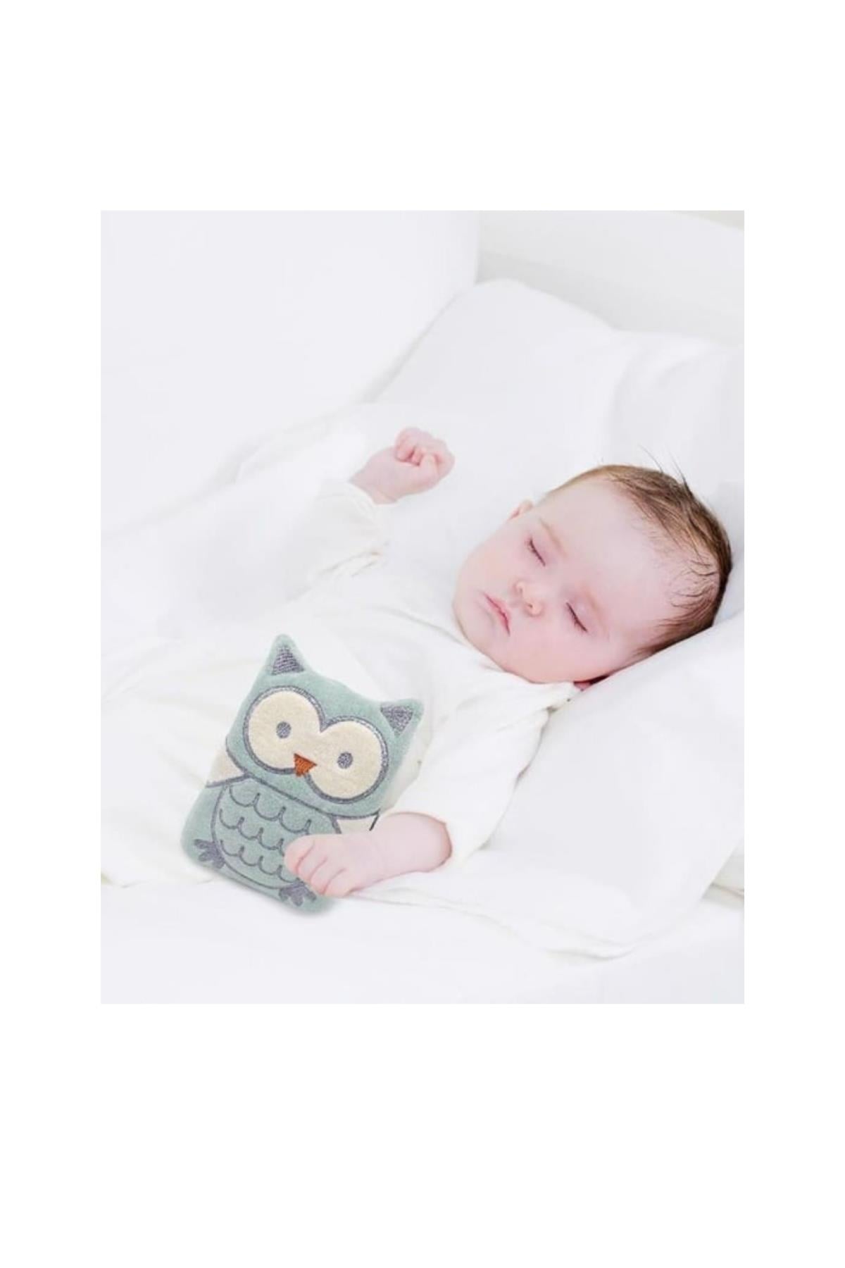 BABYJEM KİRAZ ÇEKİRDEKLİ BAYKUŞ KADİFE GAZ YASTIĞI Yeşil