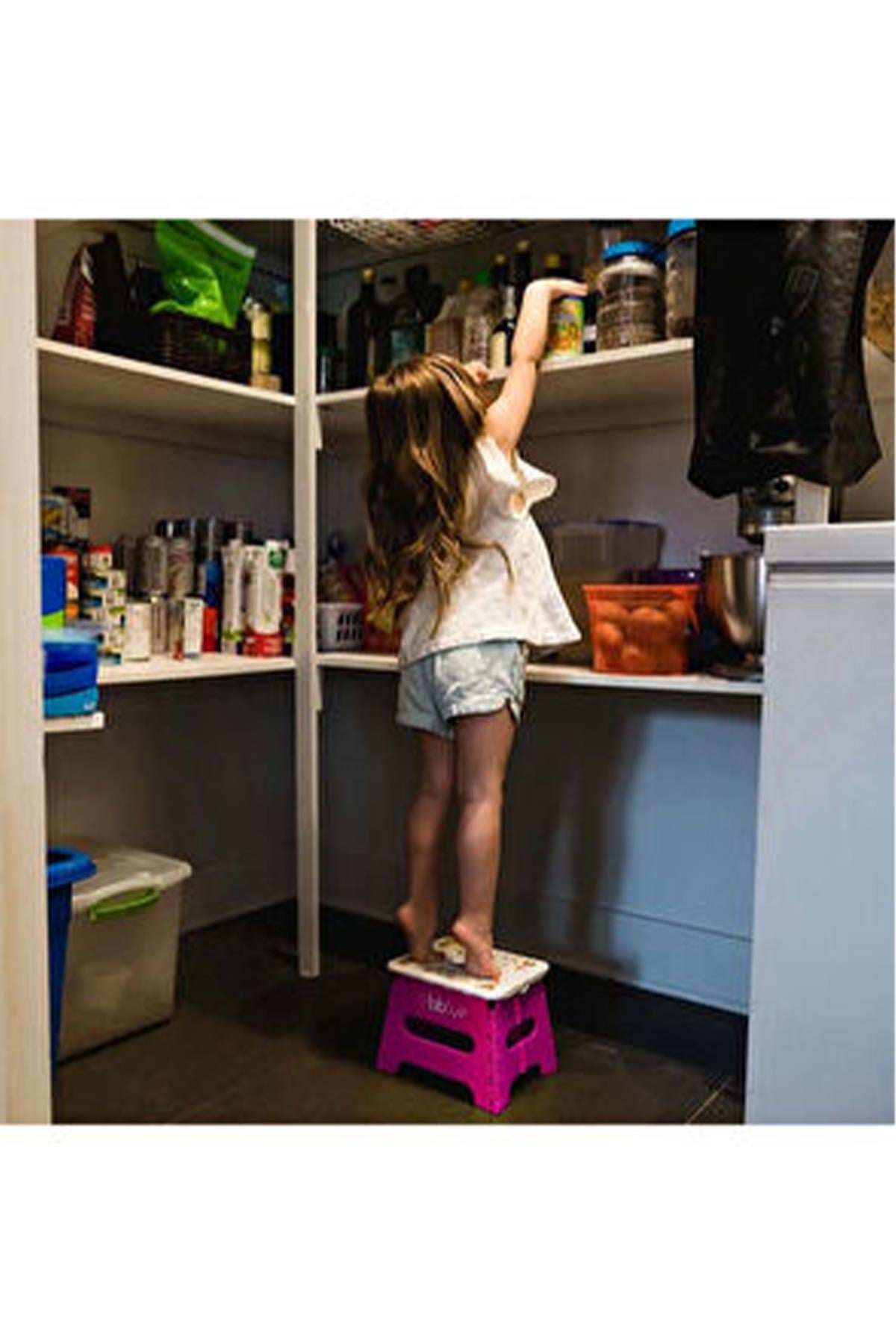 Bblüv Step Katlanabilen Eğitici Basamak Pembe