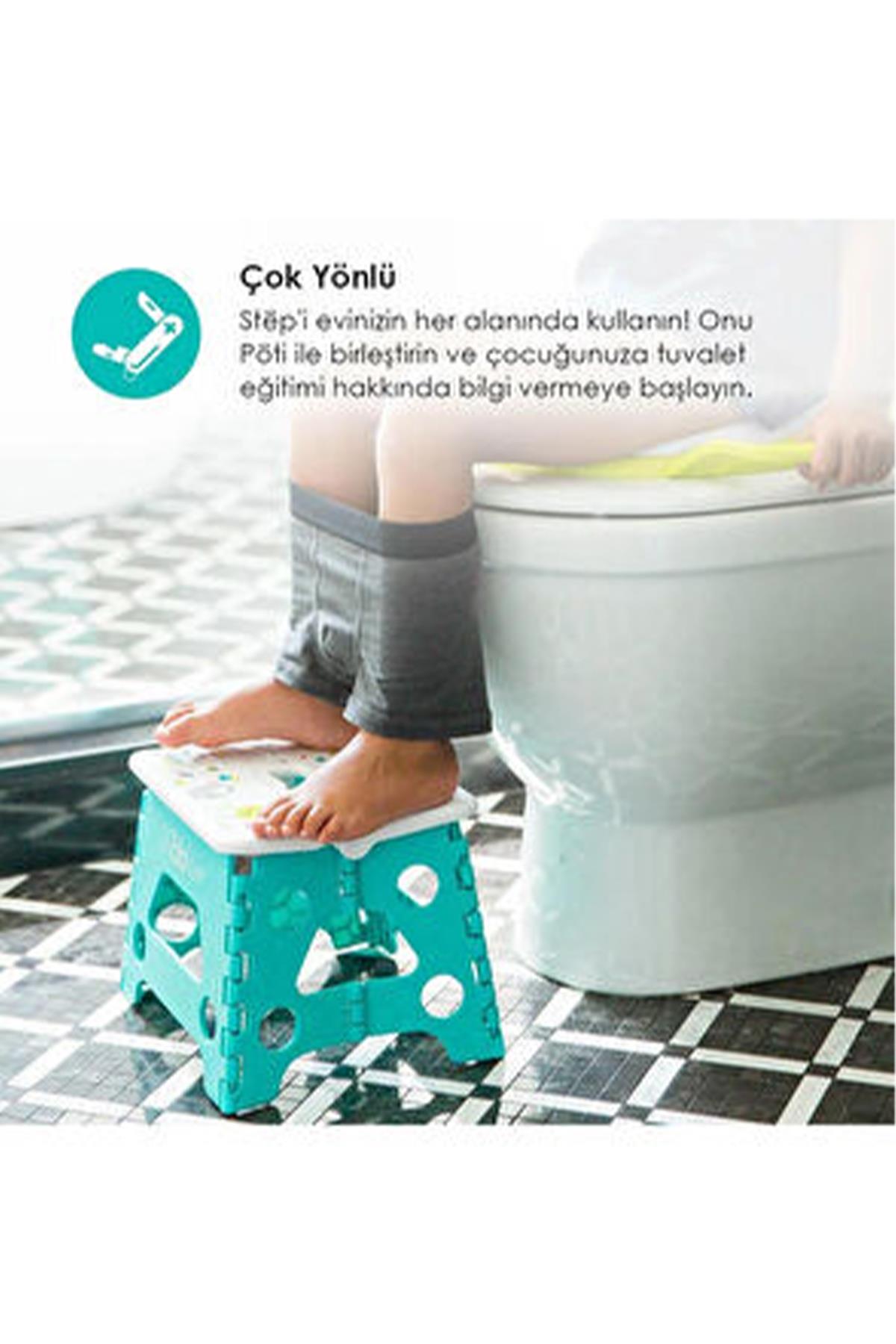 Bblüv Step Katlanabilen Eğitici Basamak Mavi