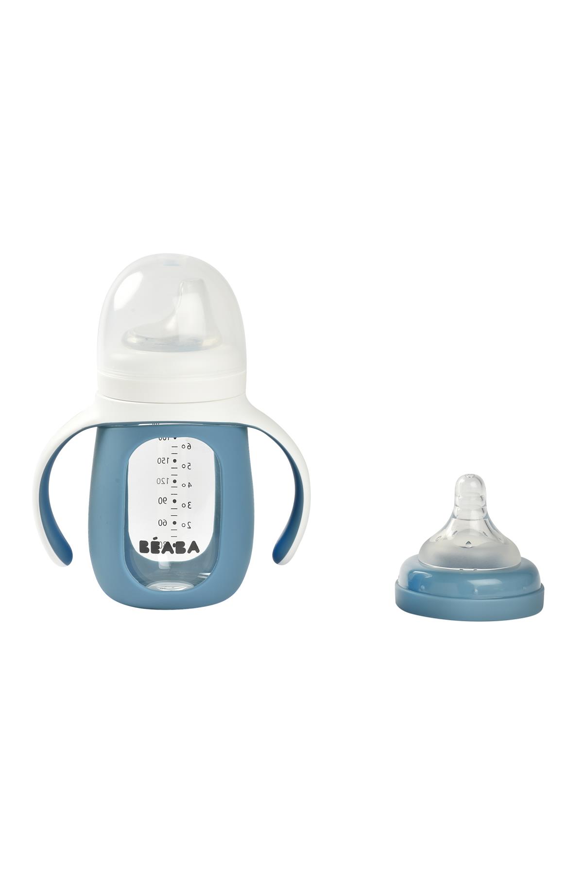 Beaba / 210 ml Cam Biberon Mavi