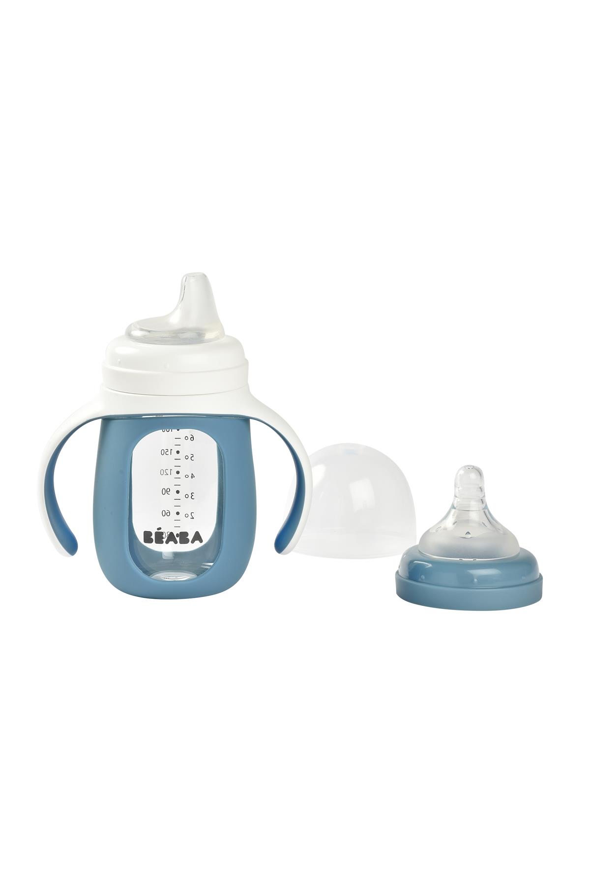Beaba / 210 ml Cam Biberon Mavi