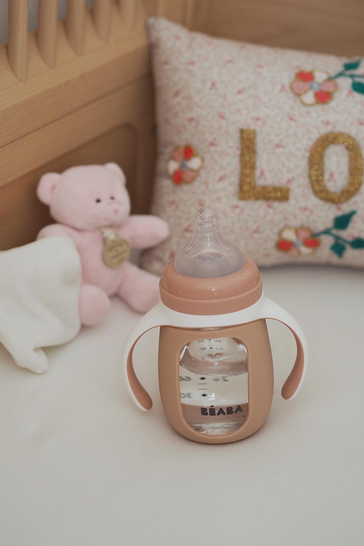 Beaba / 210 ml Cam Biberon Pembe