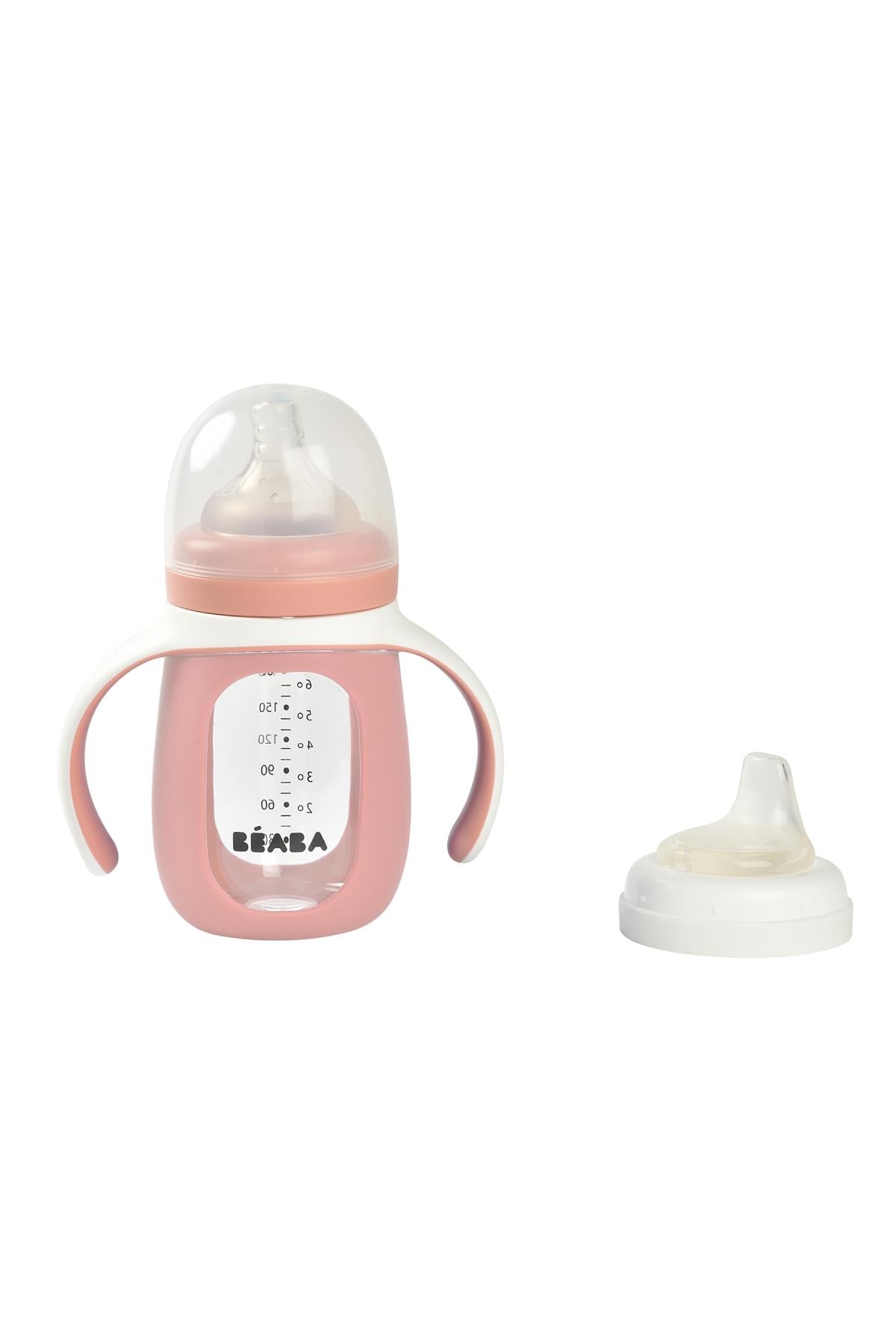 Beaba / 210 ml Cam Biberon Pembe