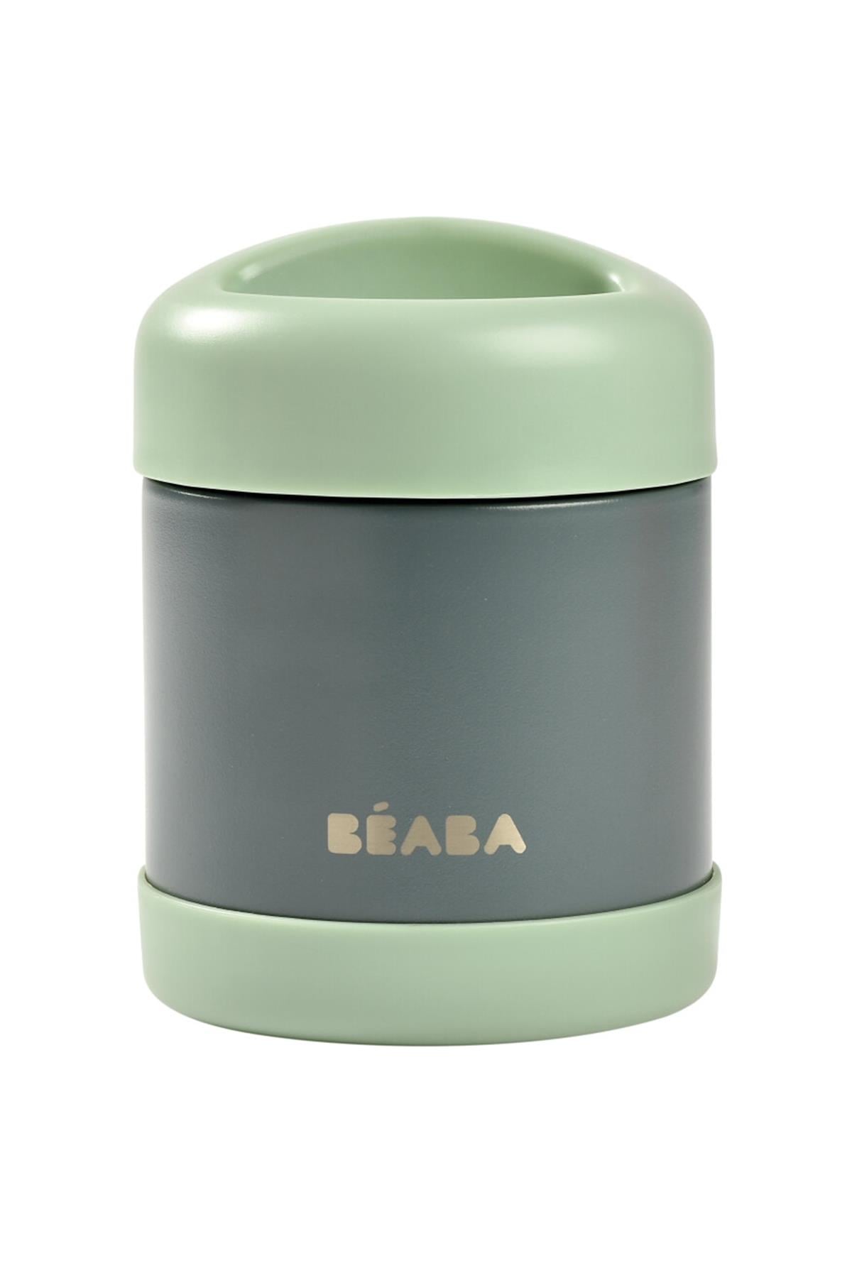 Beaba / 300 ml Paslanmaz Çelik Yiyecek Termosu GriSage