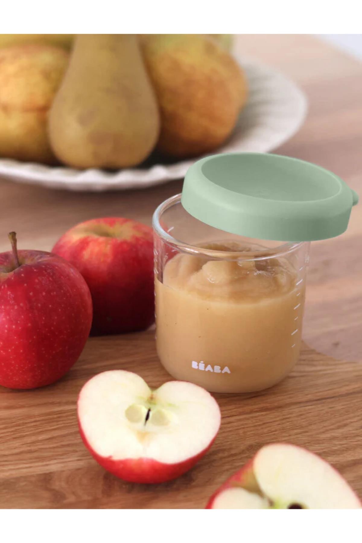 Beaba / Bebek Cam Mama Kavanozu SageGre