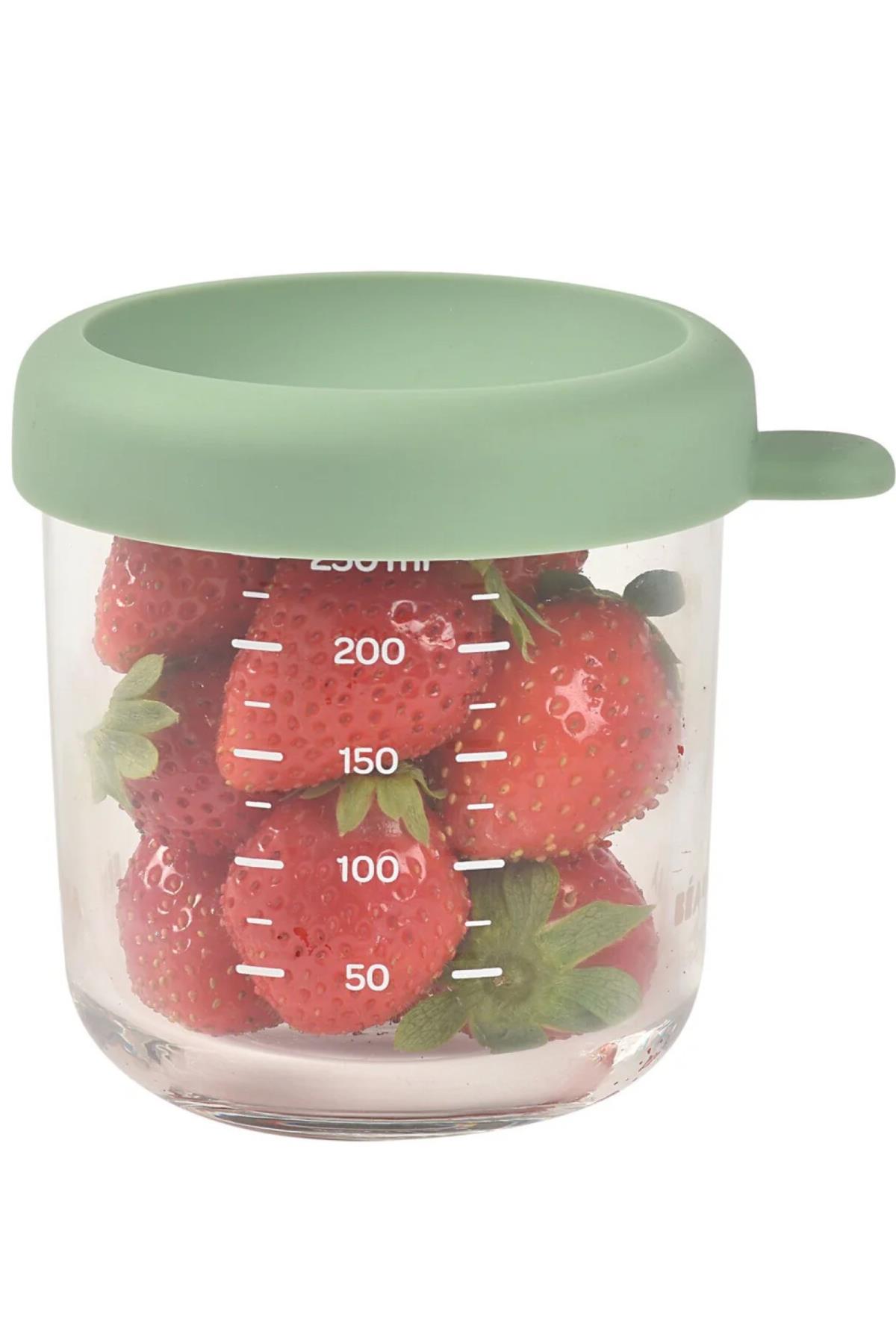 Beaba / Bebek Cam Mama Kavanozu SageGre