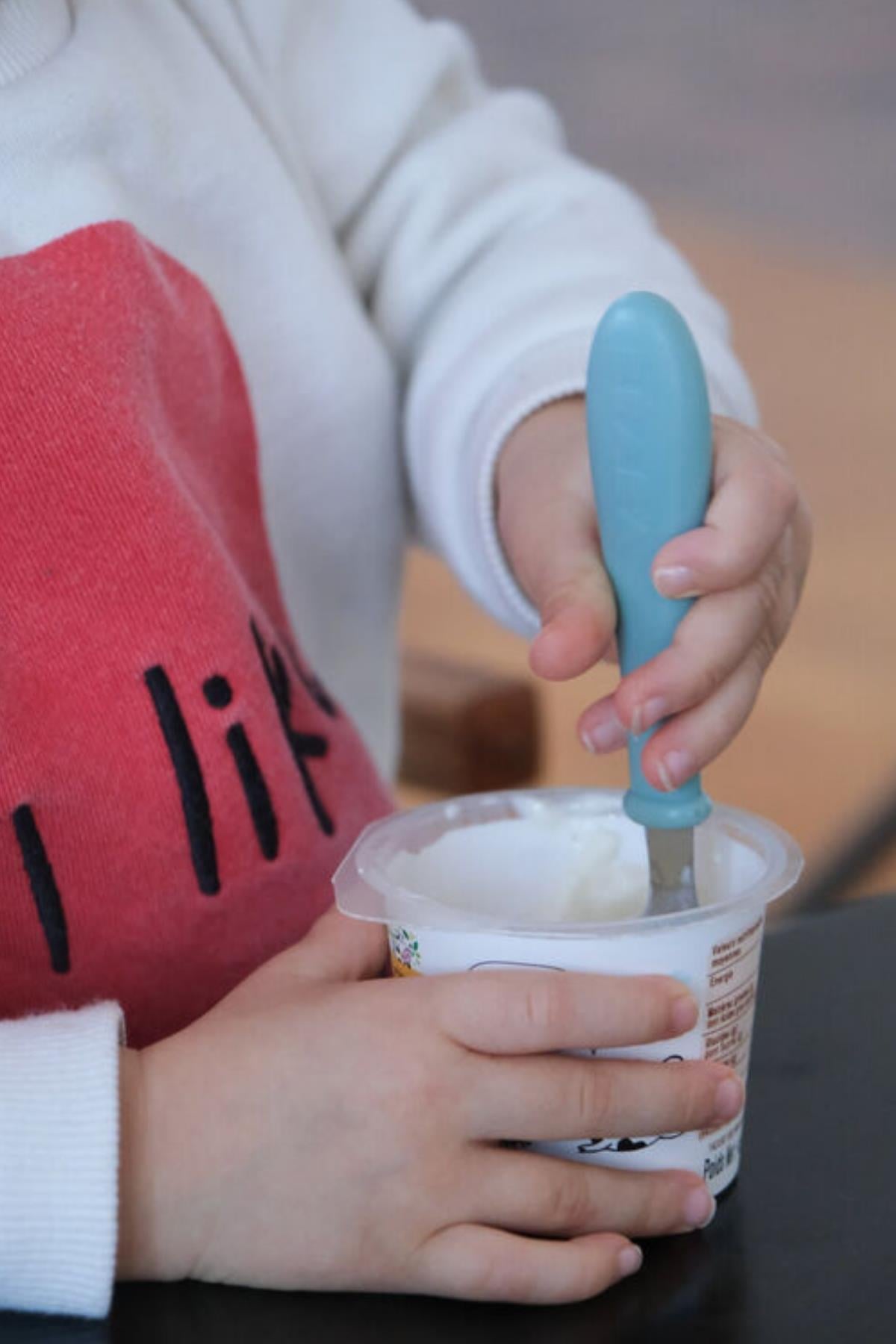 Beaba / Paslanmaz Çelik Çatal Bıçak Kaşık Seti, Airy Green Yeşil