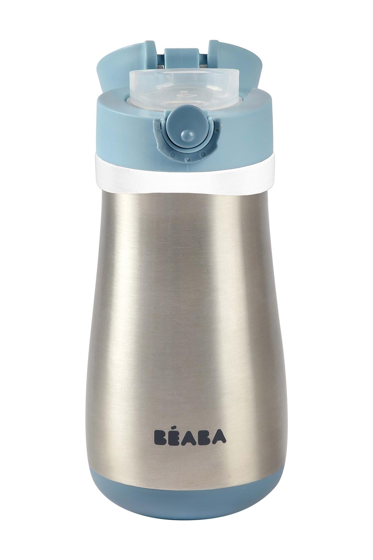 Beaba / Paslanmaz Çelik Suluk 350 ml Blue
