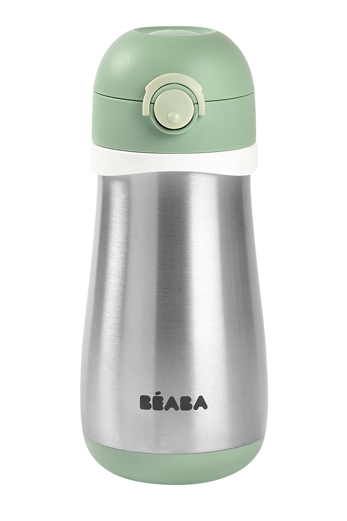 Beaba / Paslanmaz Çelik Suluk 350 ml Green