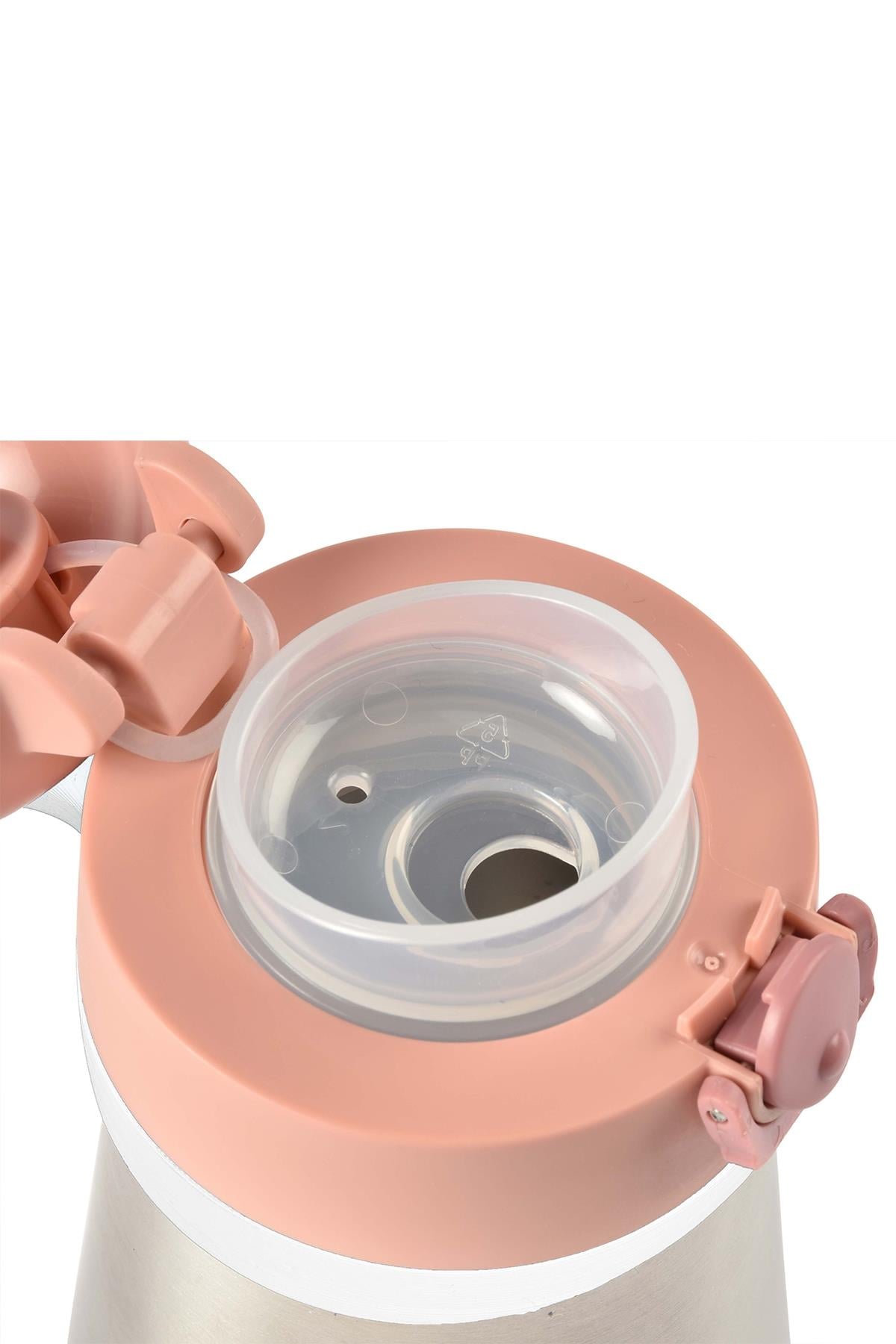 Beaba / Paslanmaz Çelik Suluk 350 ml Pink