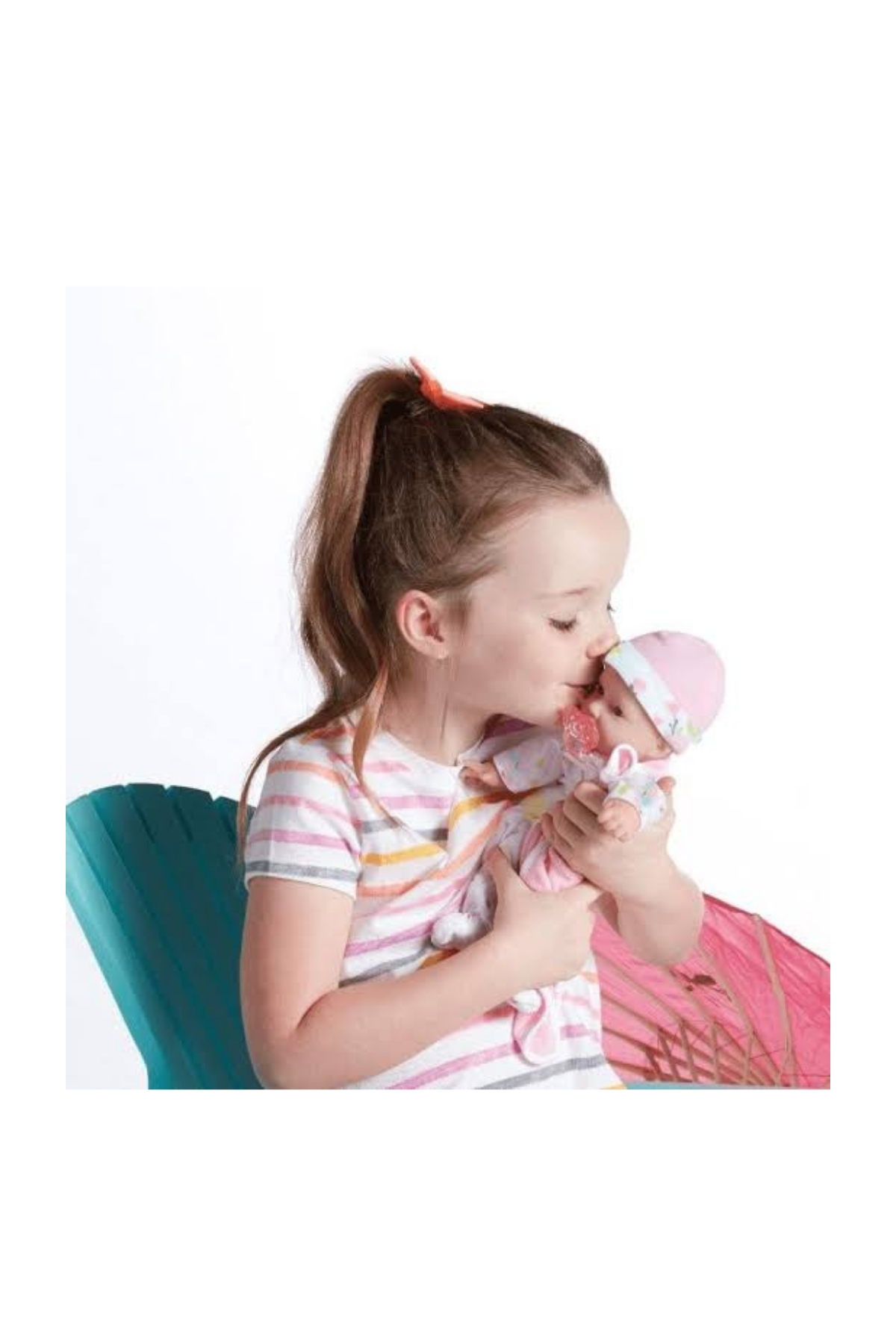 Berenguer 28 cm Oyuncak Mini Bebek ve Aksesuar Seti Çok Renkli