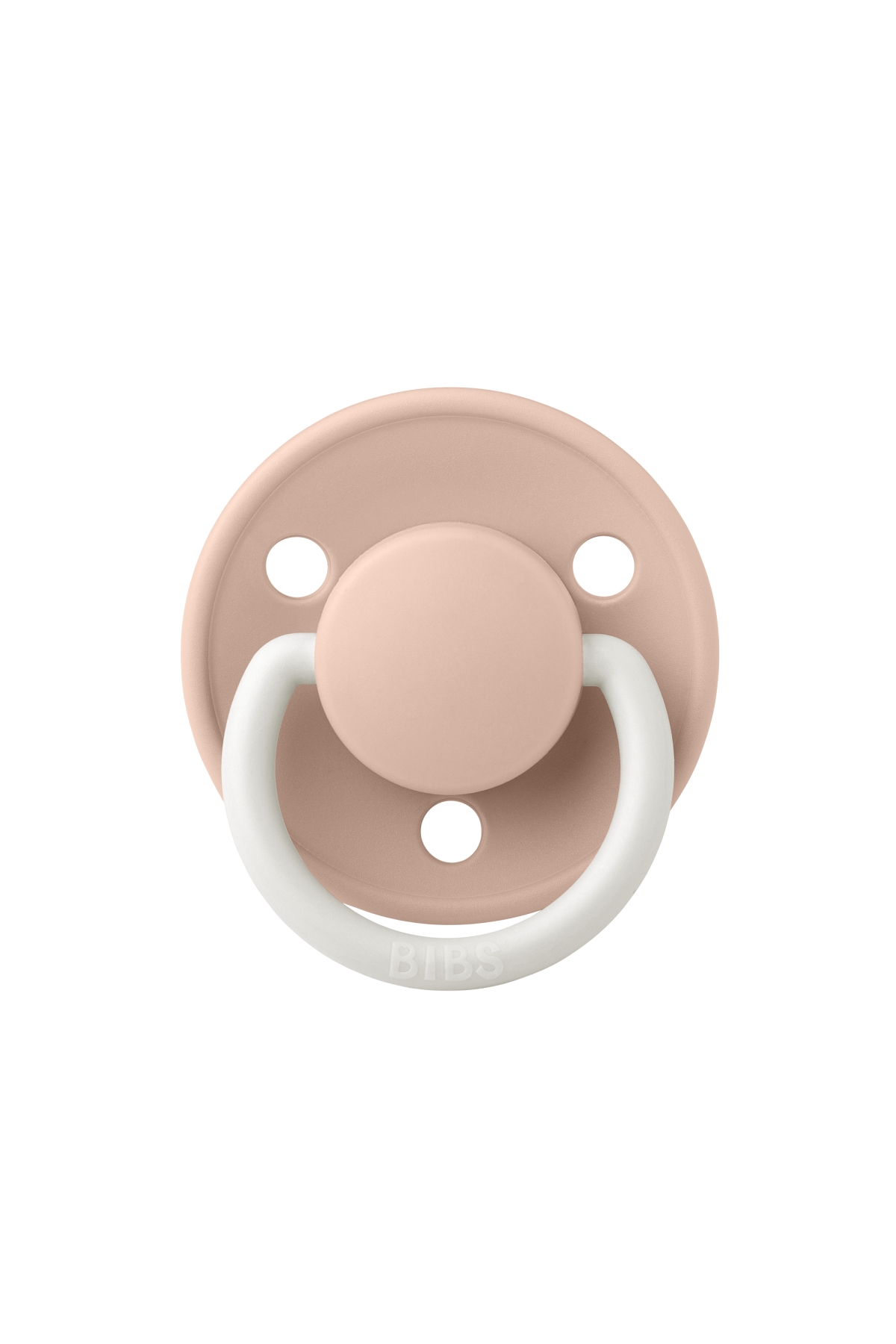 Bibs - De Lux Single Emzik (Silicone) Blush