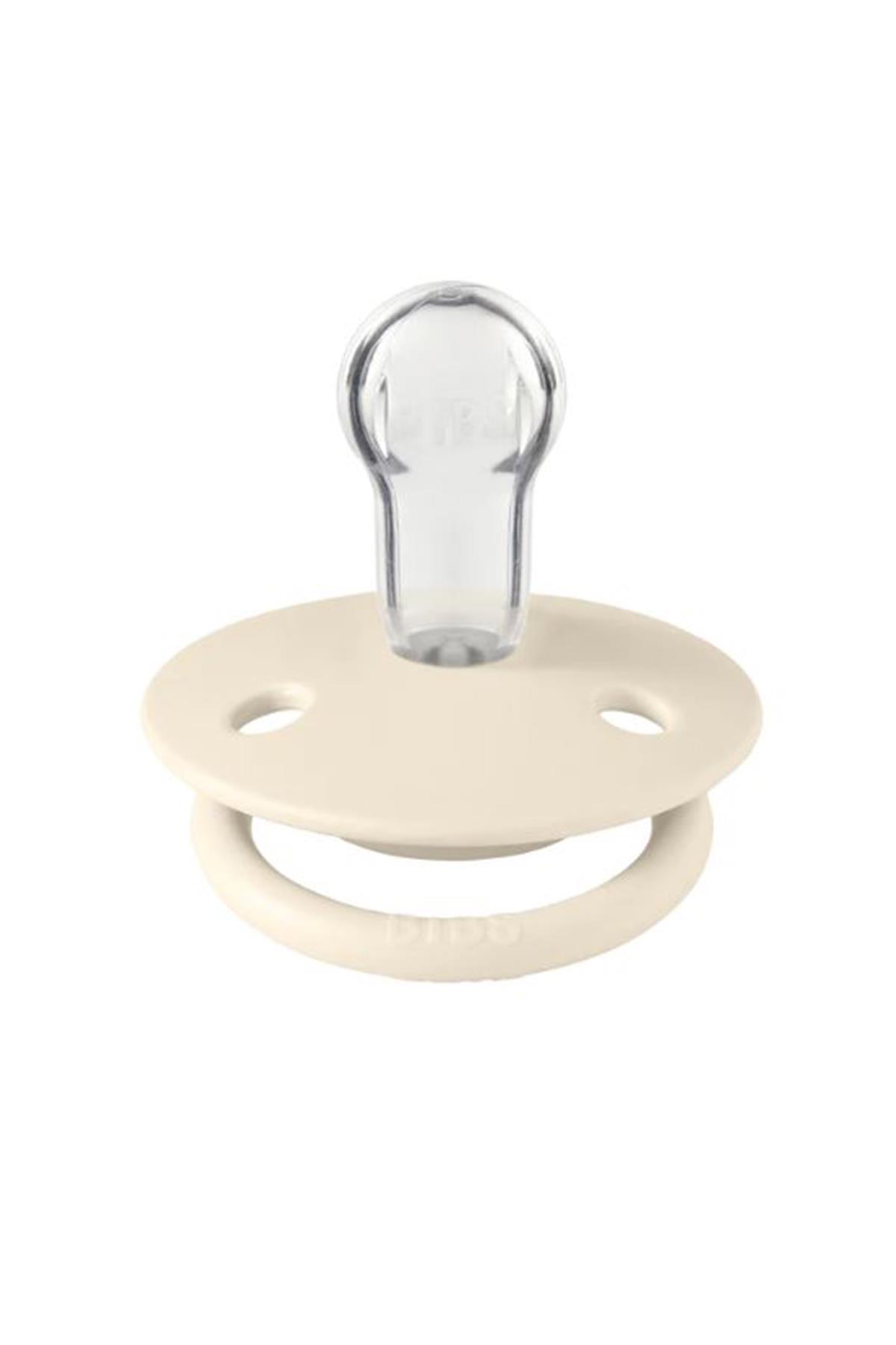 Bibs - De Lux Single Emzik (Silicone) Ivory