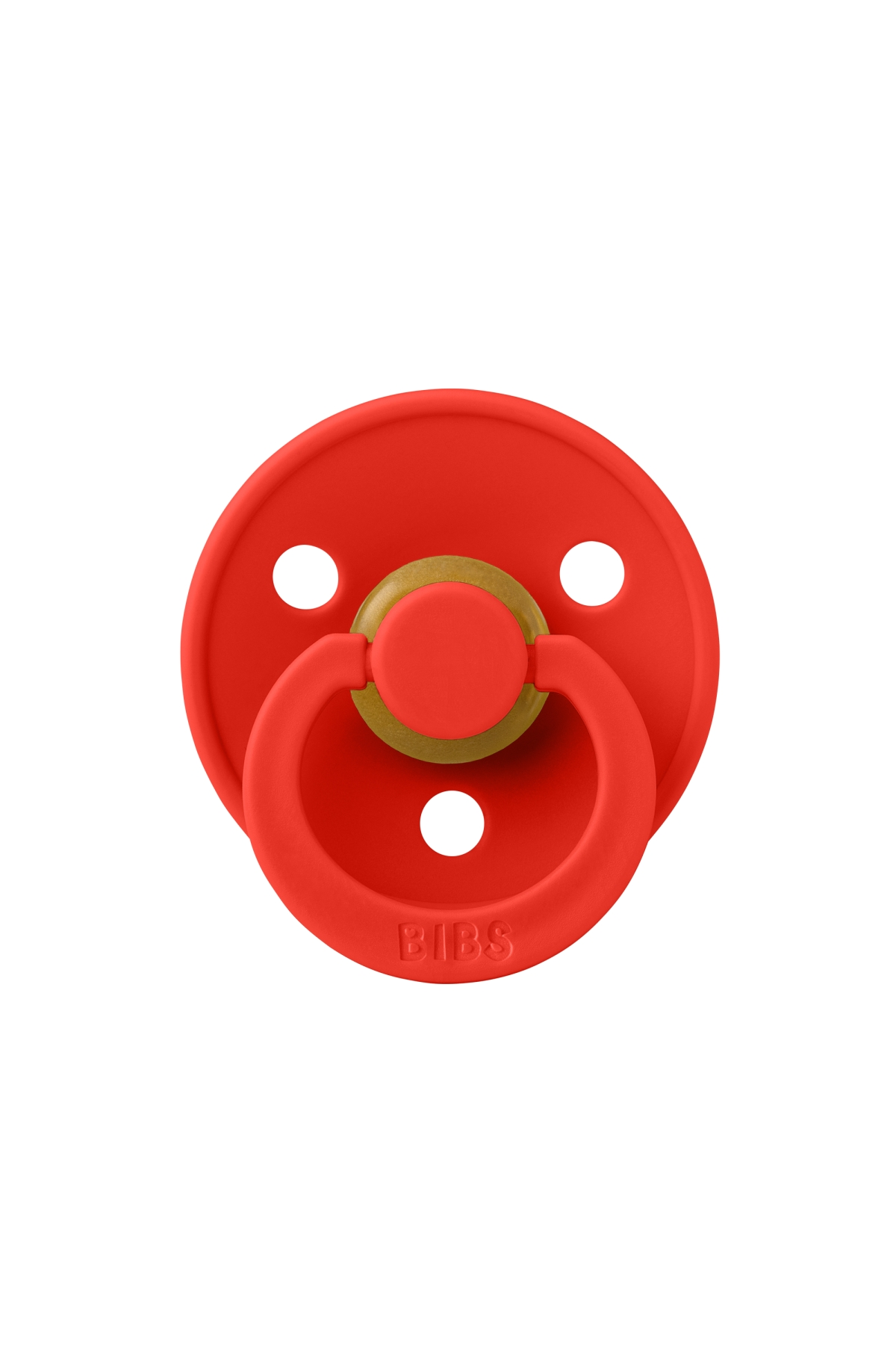Bibs - Tek Renk / Latex Emzik CandyApple