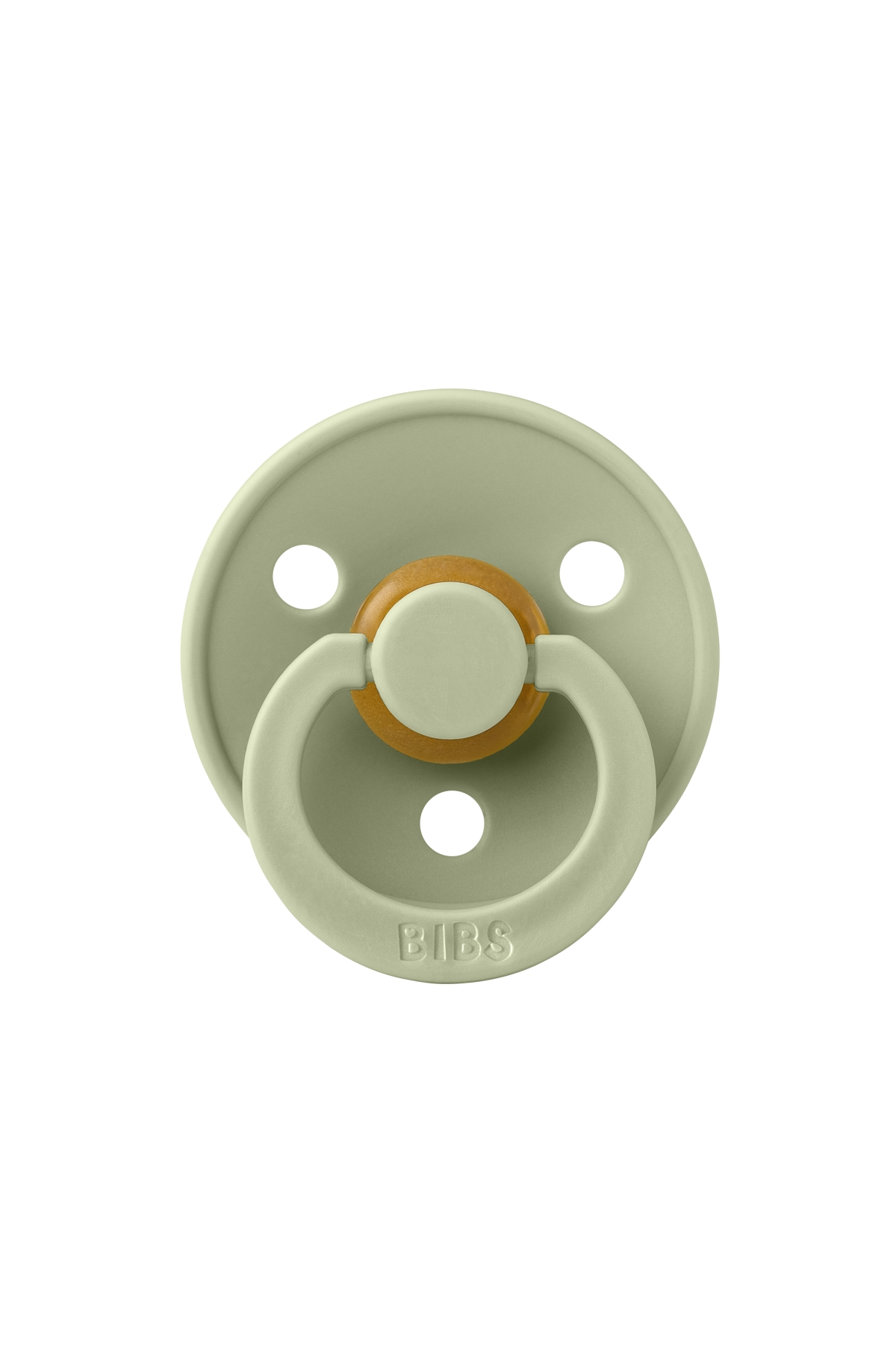 Bibs - Tek Renk / Latex Emzik Sage